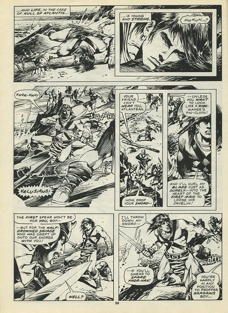 Read online The Savage Sword Of Conan comic -  Issue #198 - 52