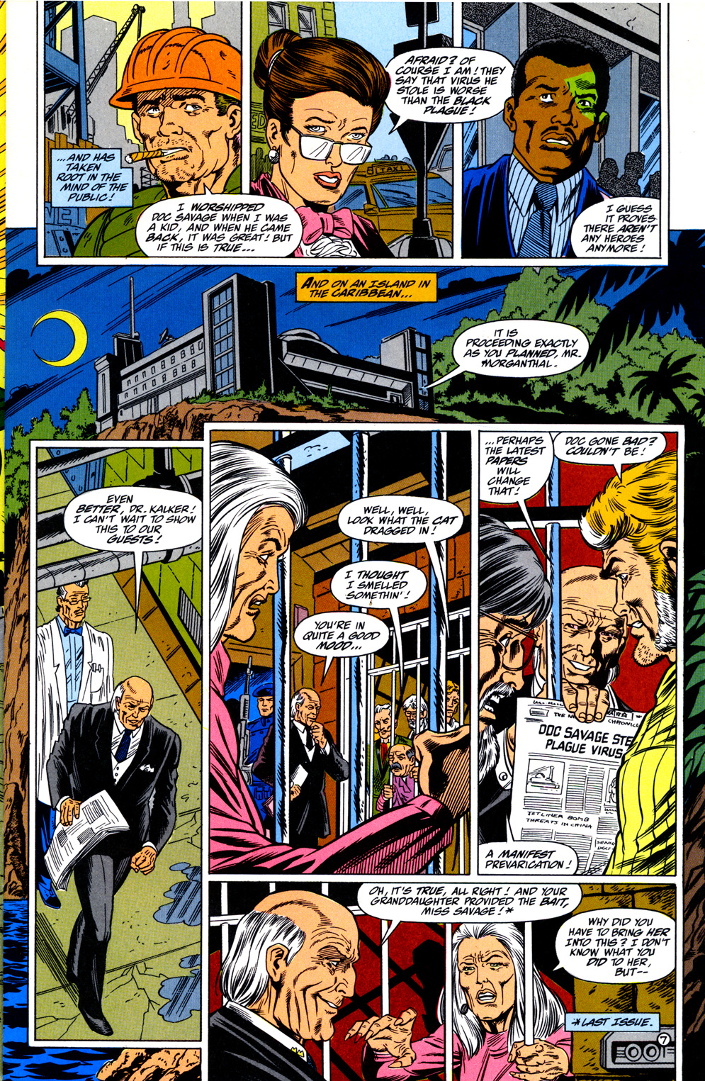 Read online Doc Savage (1988) comic -  Issue #8 - 9