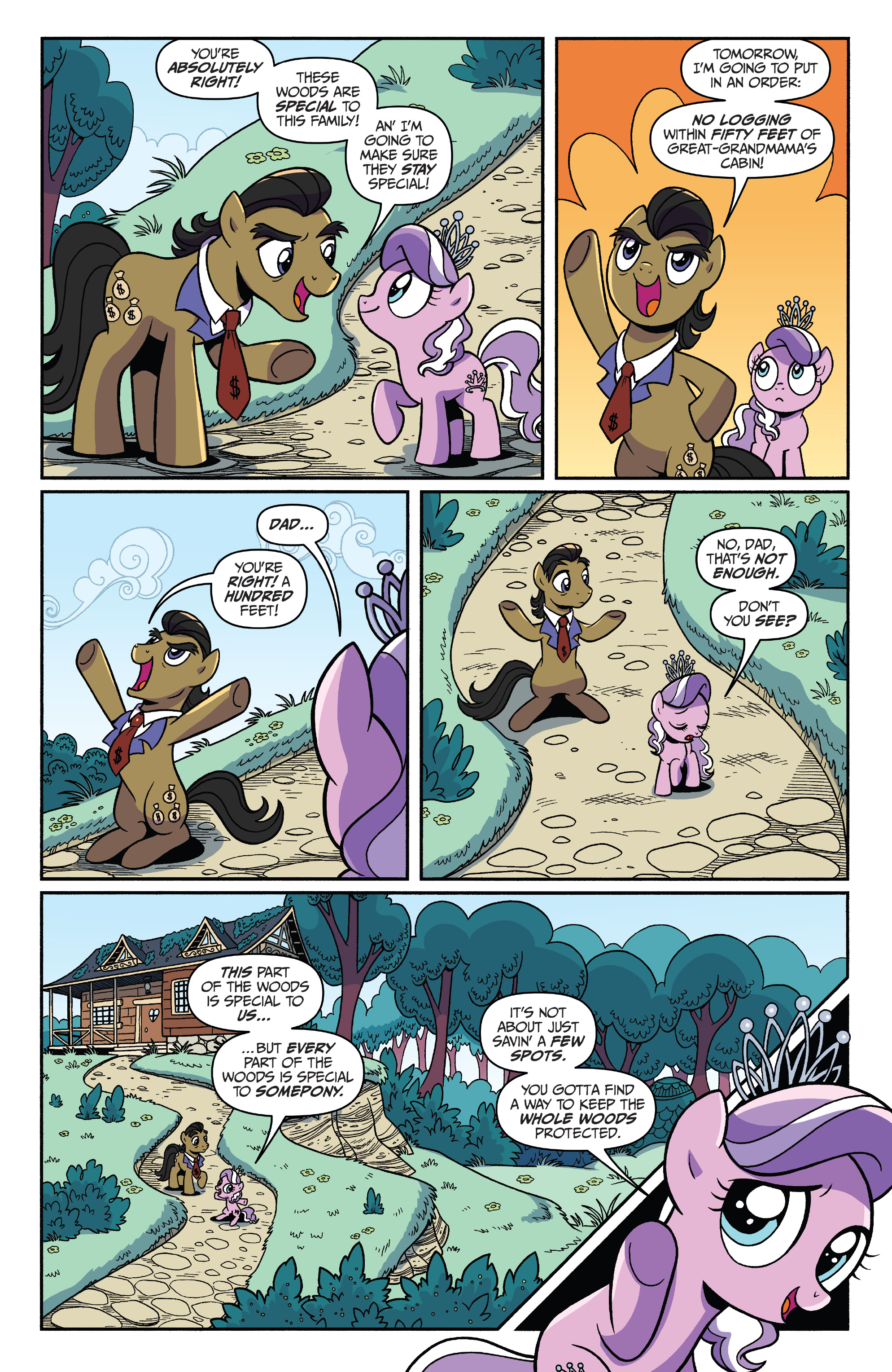 Read online My Little Pony: Spirit of the Forest comic -  Issue #3 - 16
