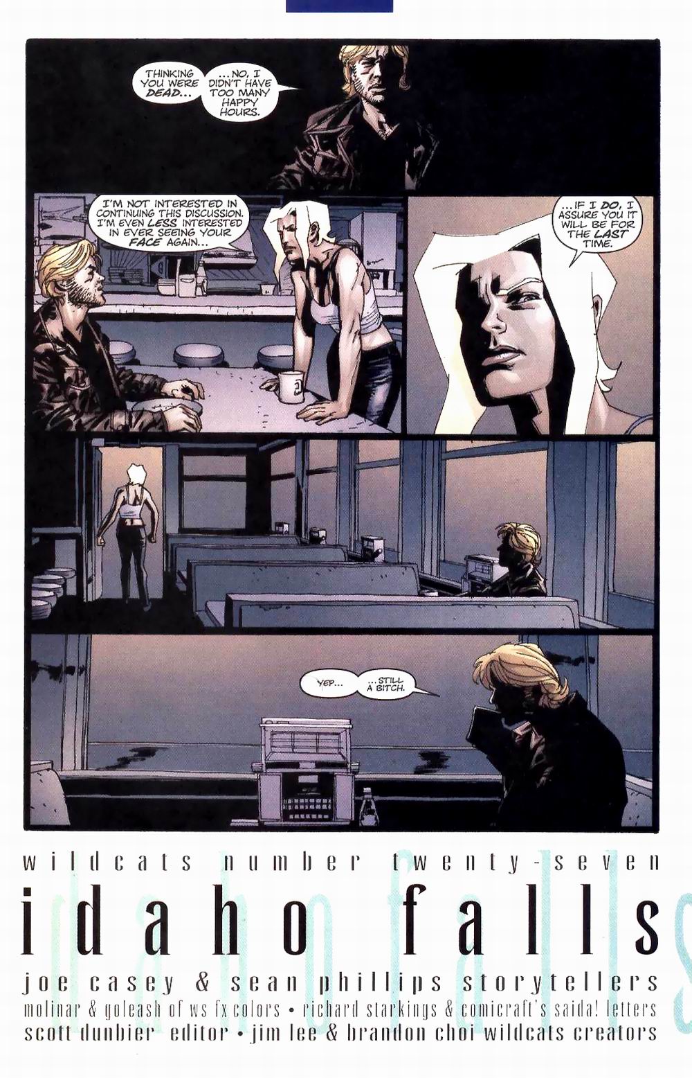 Wildcats (1999) Issue #27 #28 - English 7