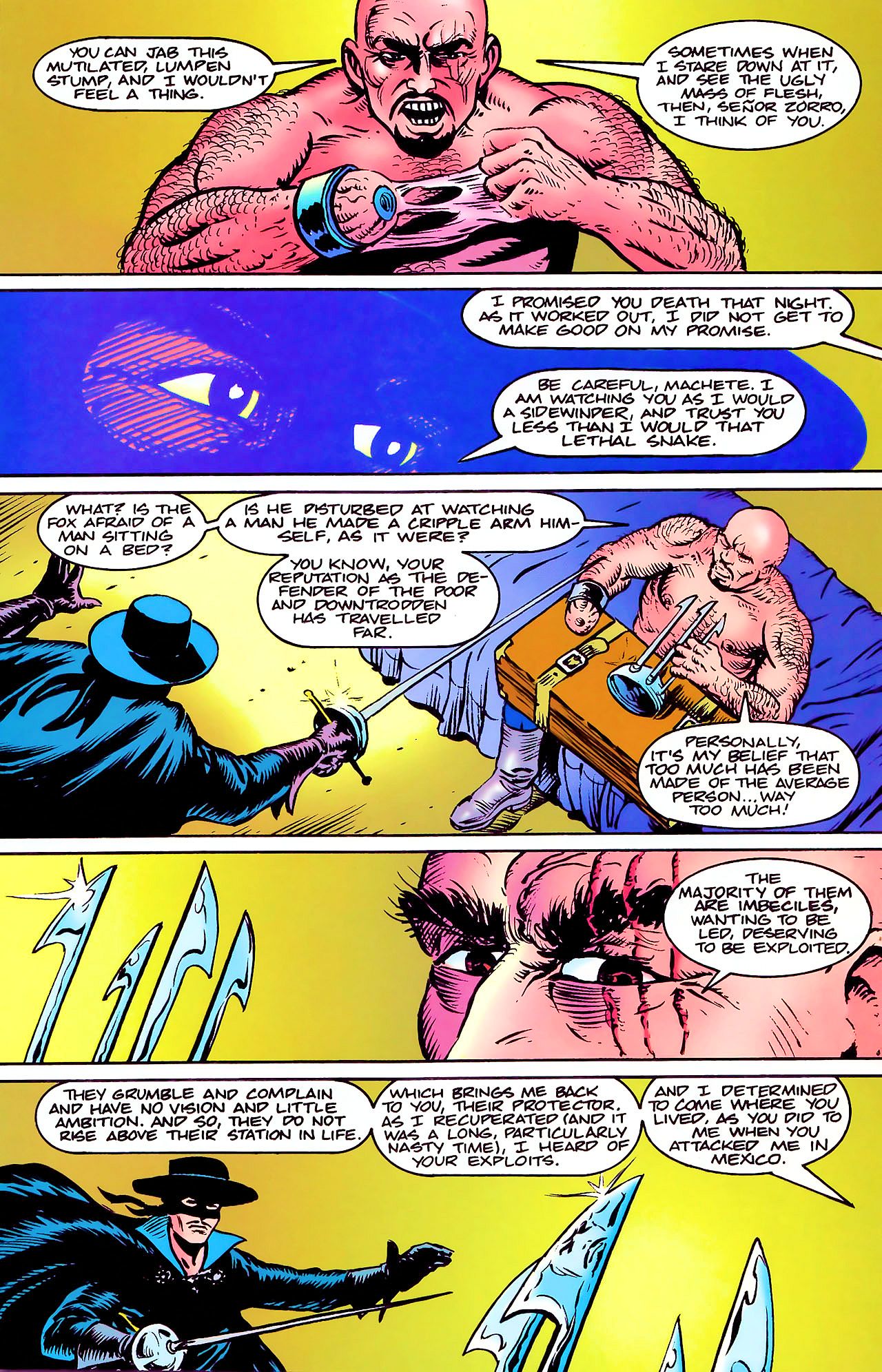 Read online Zorro (1993) comic -  Issue #9 - 22