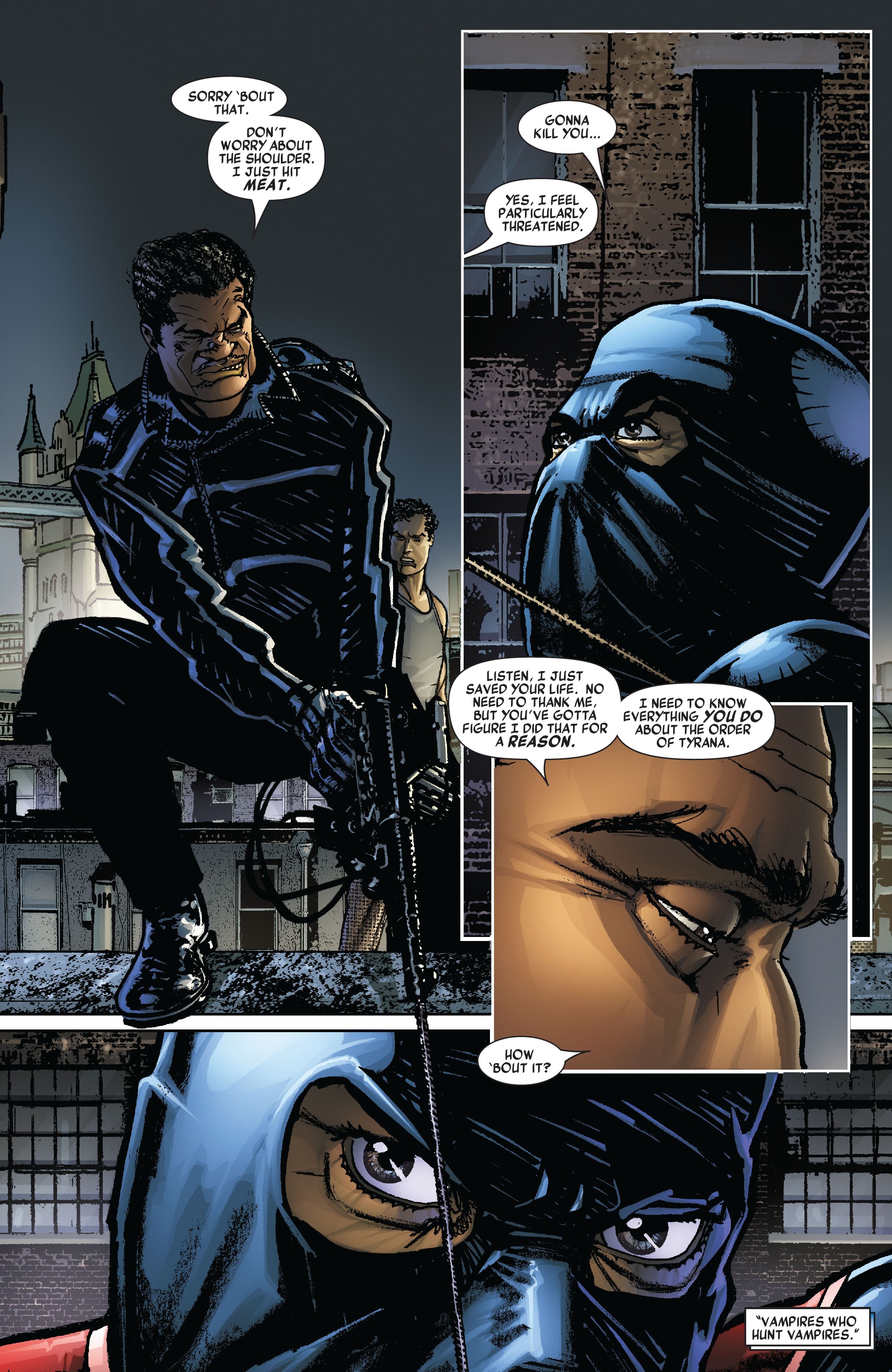 Read online Blade by Marc Guggenheim: The Complete Collection comic -  Issue # TPB (Part 3) - 7