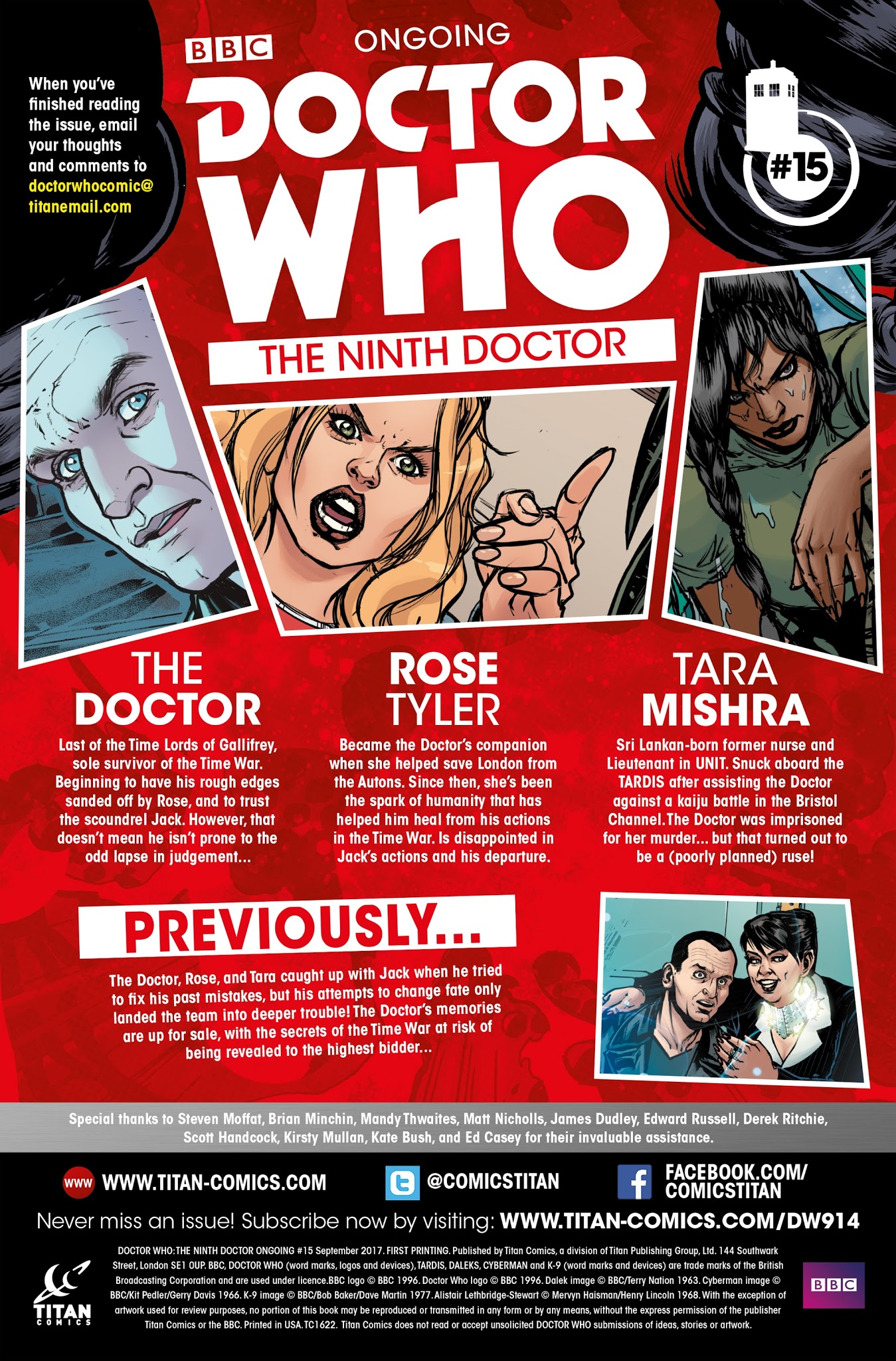 Read online Doctor Who: The Ninth Doctor (2016) comic -  Issue #15 - 5