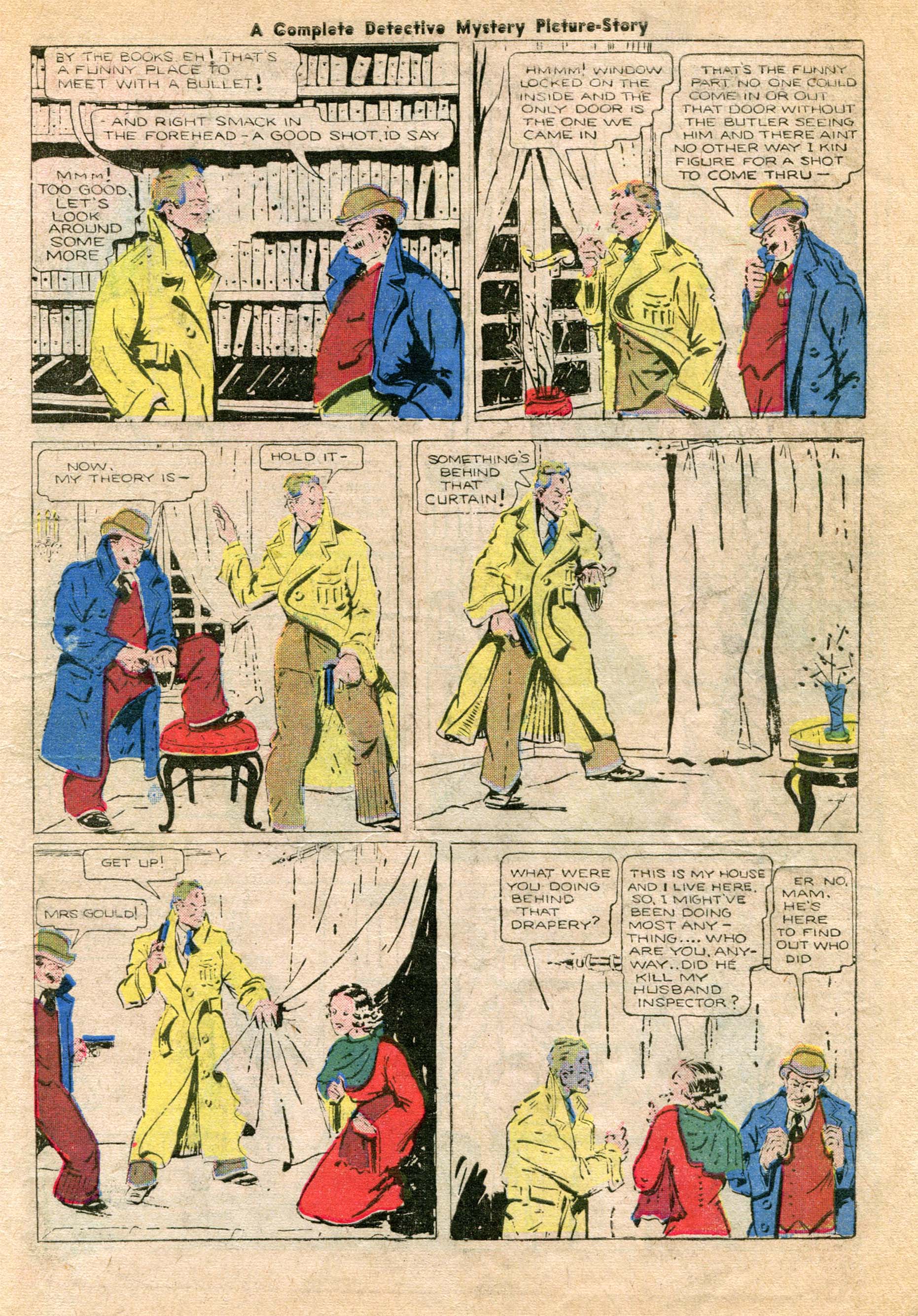 Read online Amazing Mystery Funnies comic -  Issue #1 - 10