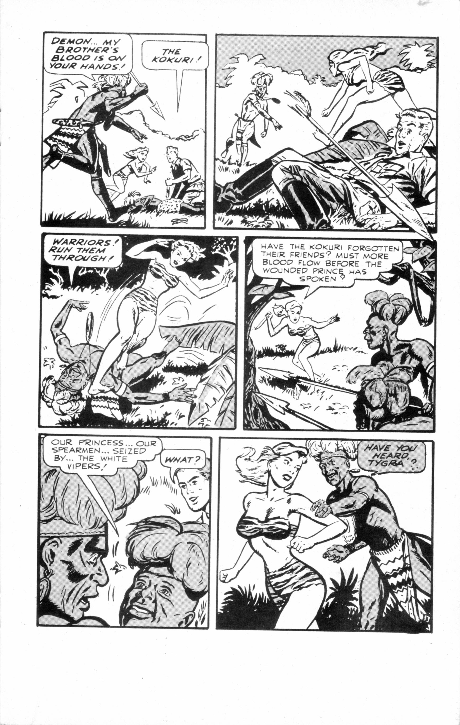 Read online Jungle Girls (1988) comic -  Issue #16 - 15