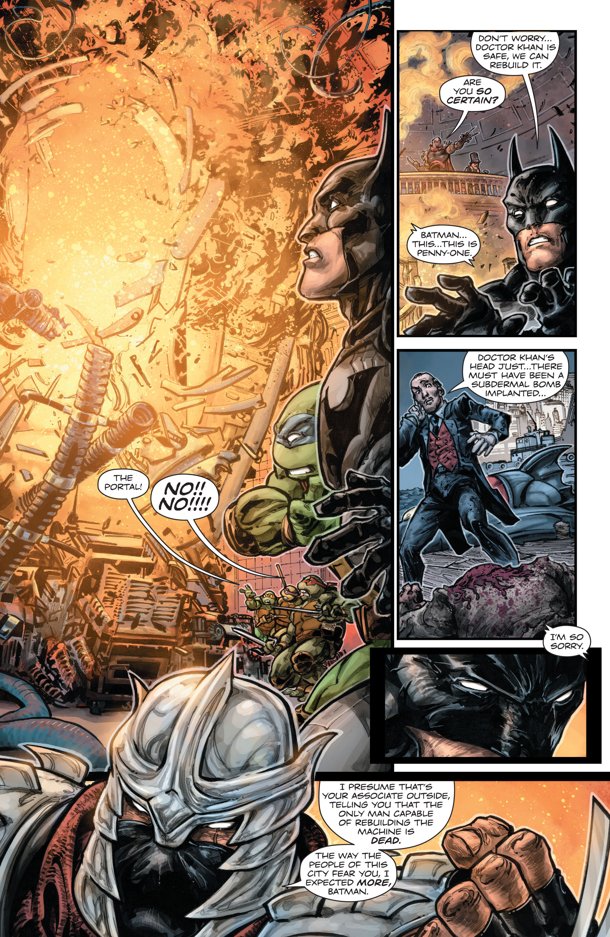 Read online Batman/Teenage Mutant Ninja Turtles comic -  Issue #3 - 17