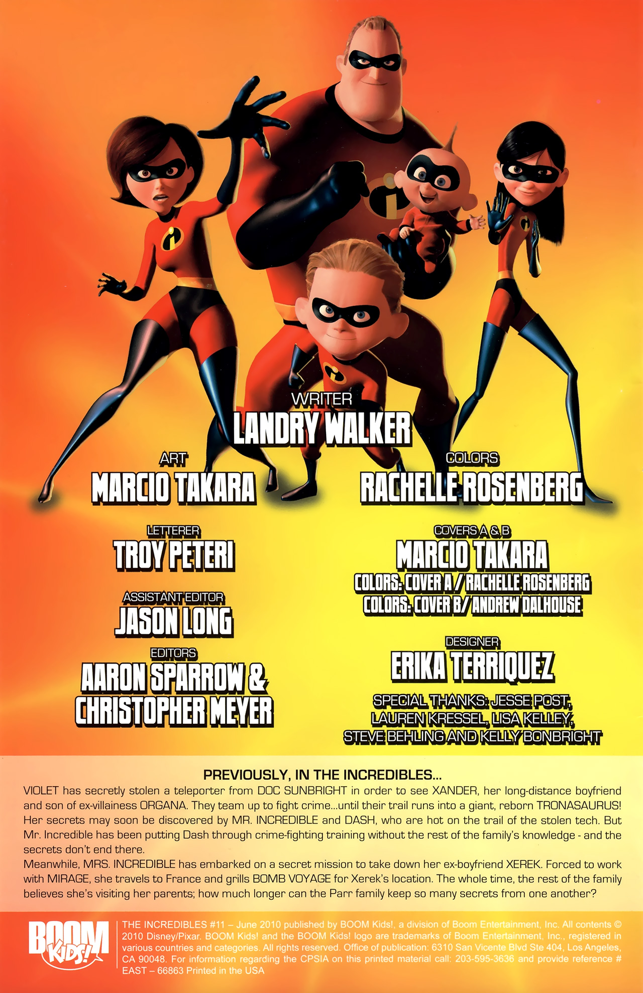Read online The Incredibles comic -  Issue #11 - 2