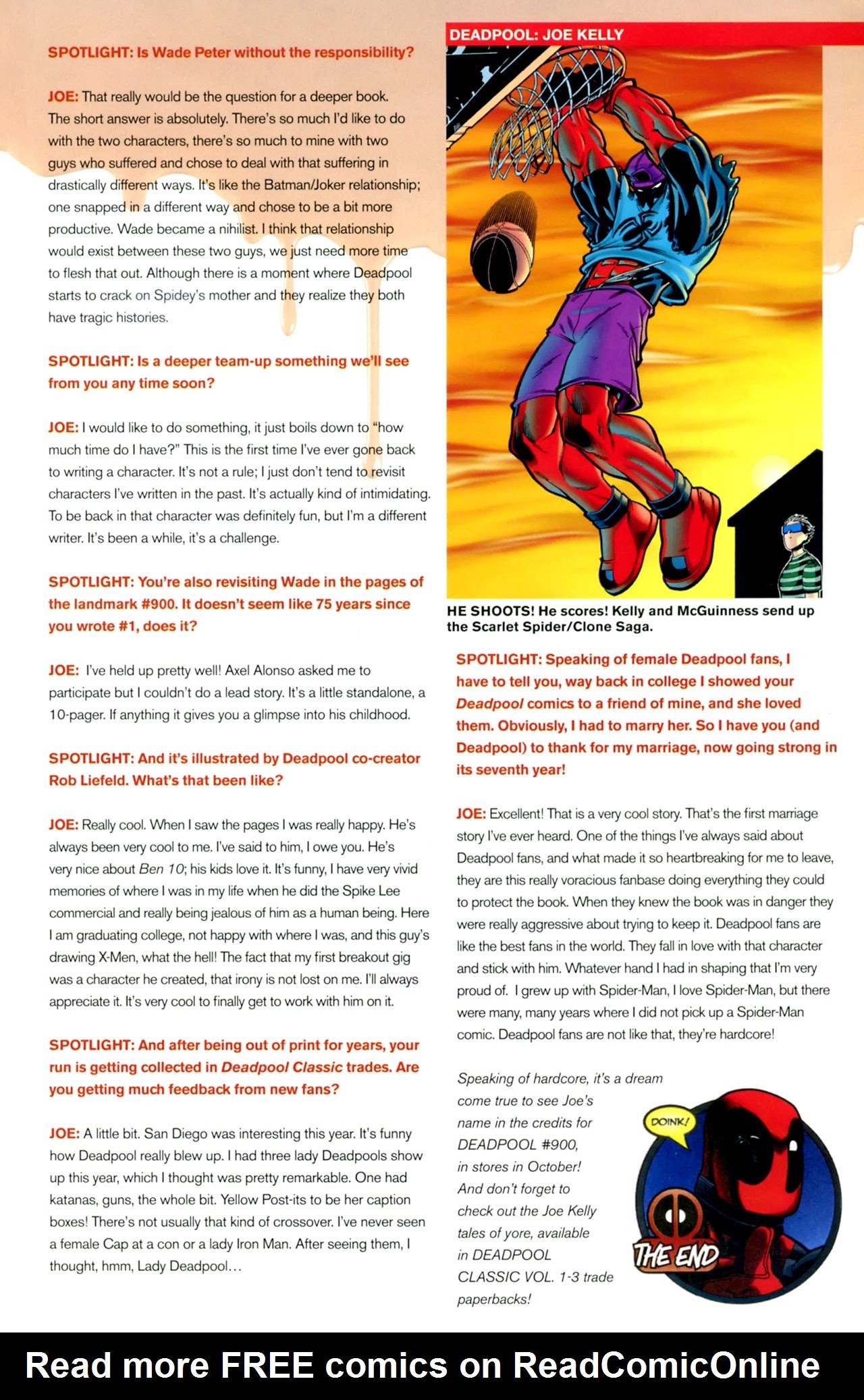 Read online Marvel Spotlight: Deadpool comic -  Issue # Full - 18