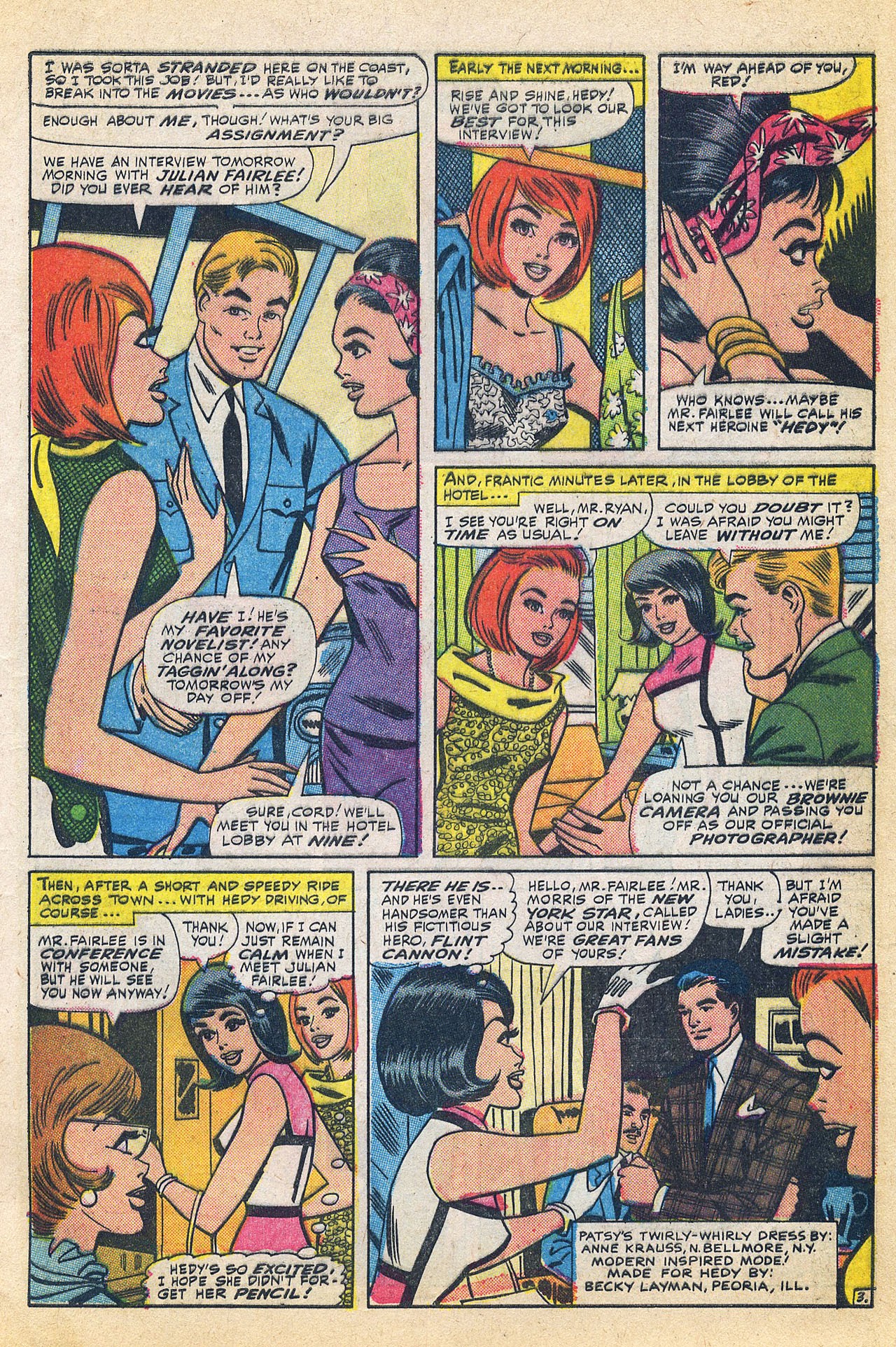 Read online Patsy and Hedy comic -  Issue #107 - 5