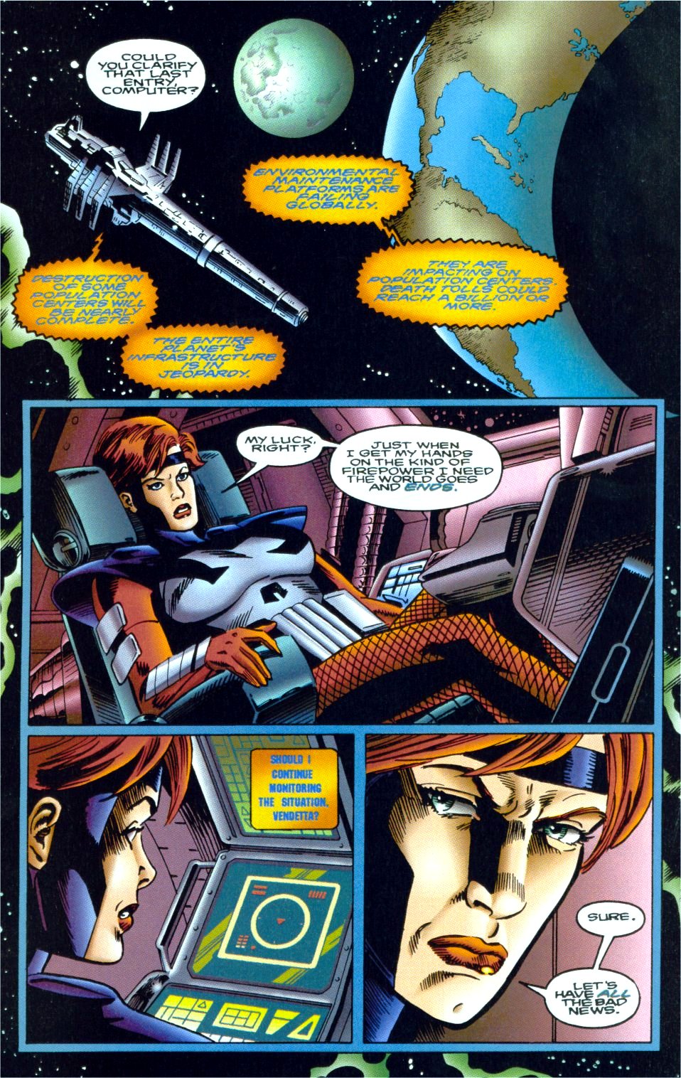 Read online Punisher 2099 comic -  Issue #32 - 20