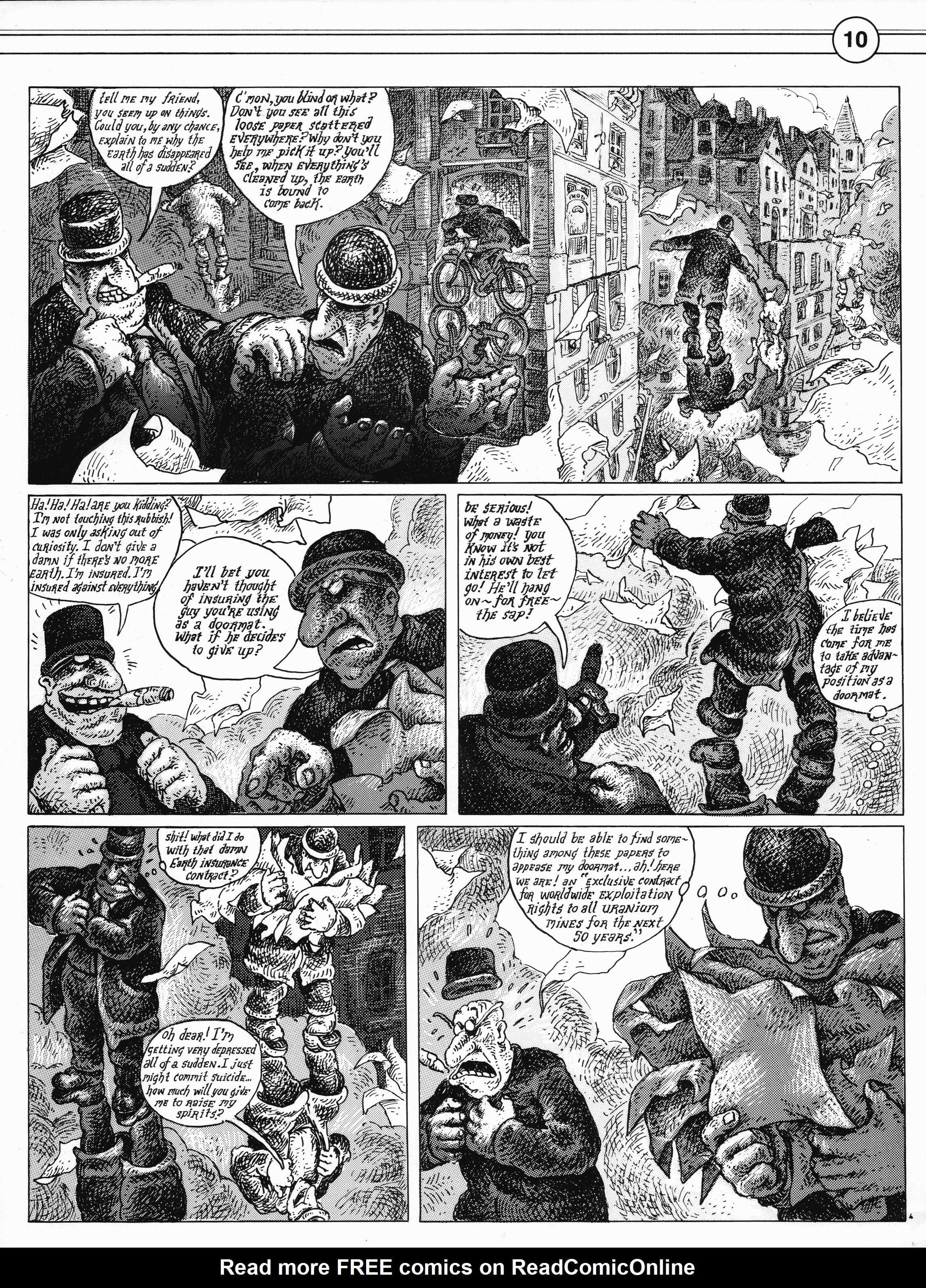 Read online Raw (1980) comic -  Issue # TPB 4 - 9