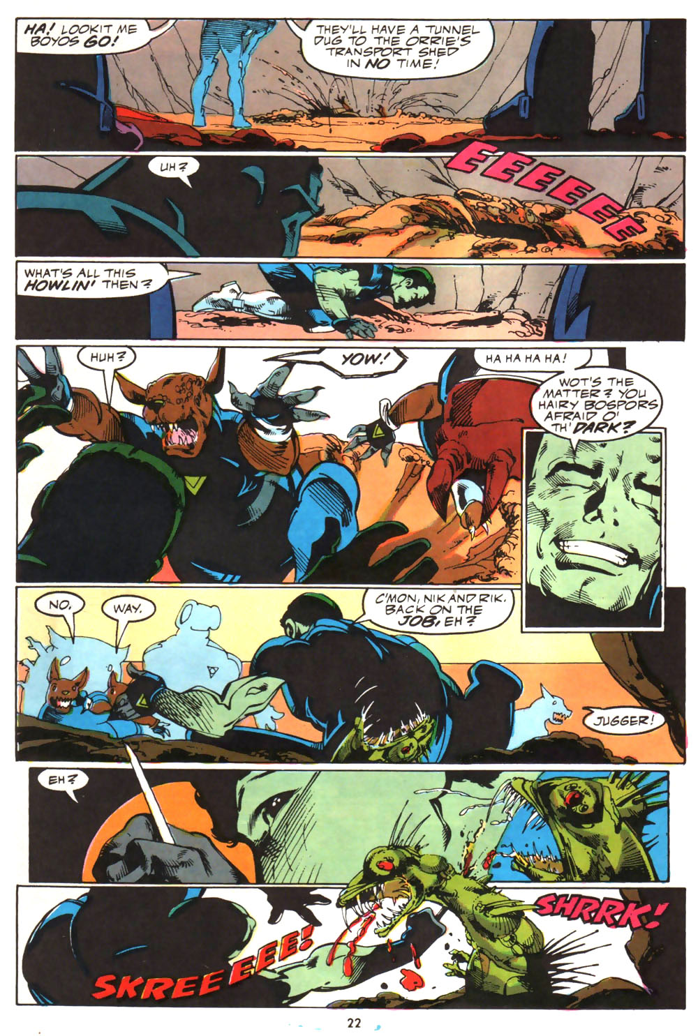 Read online Alien Legion (1987) comic -  Issue #10 - 24