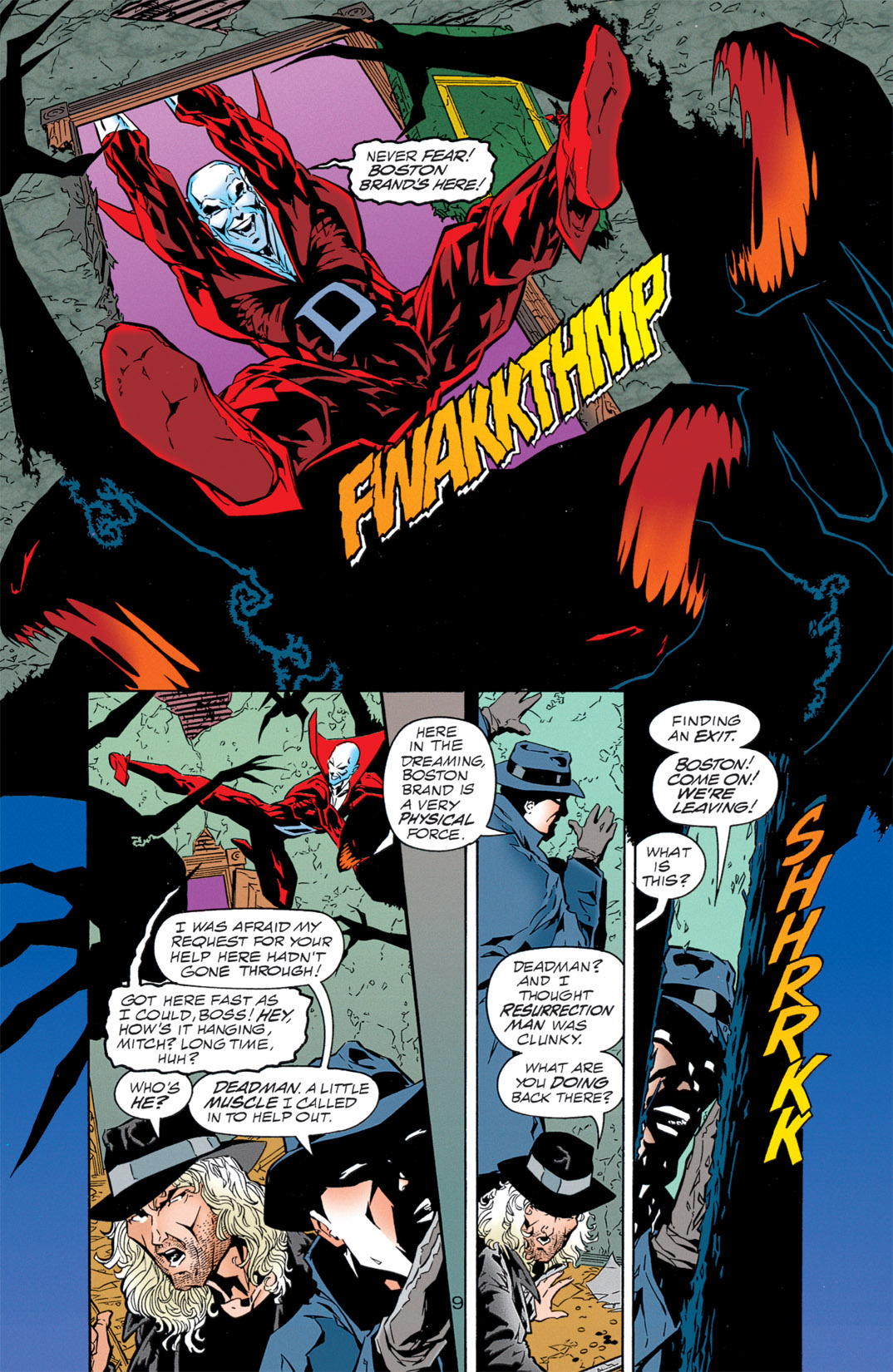 Read online Resurrection Man (1997) comic -  Issue #18 - 9