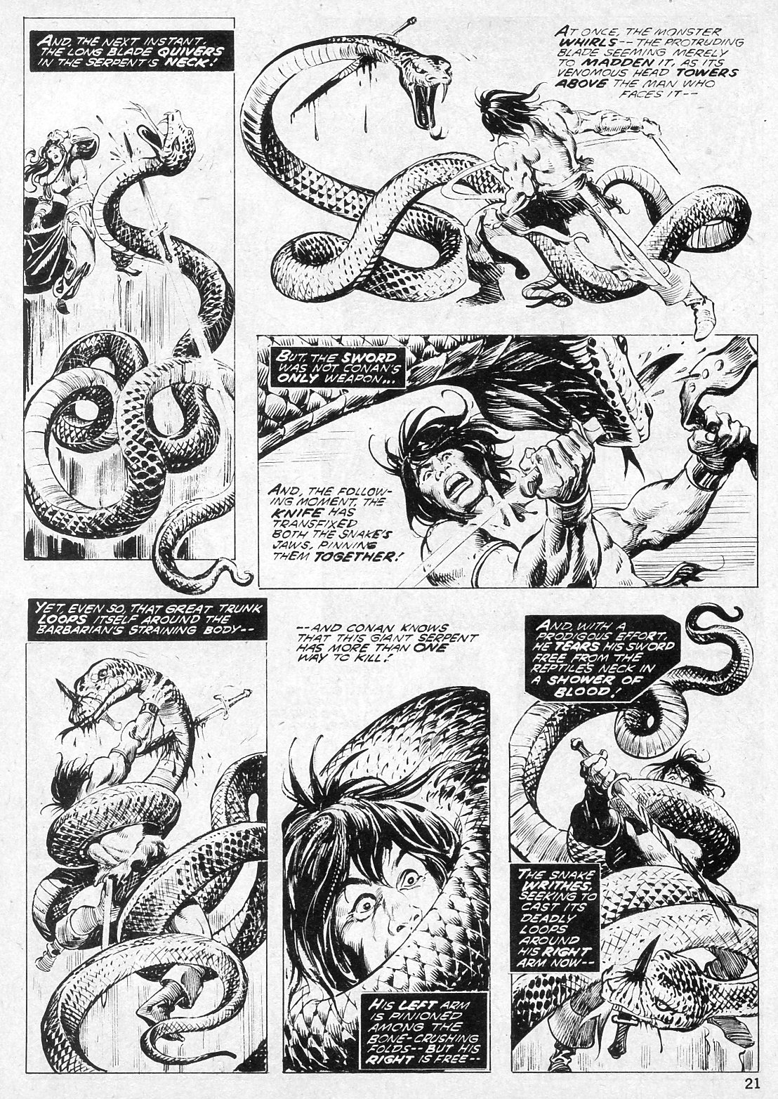 The Savage Sword Of Conan Issue #19 #20 - English 21