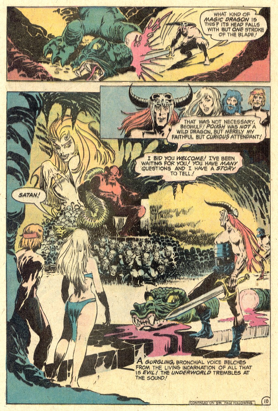 Read online Beowulf (1975) comic -  Issue #2 - 11