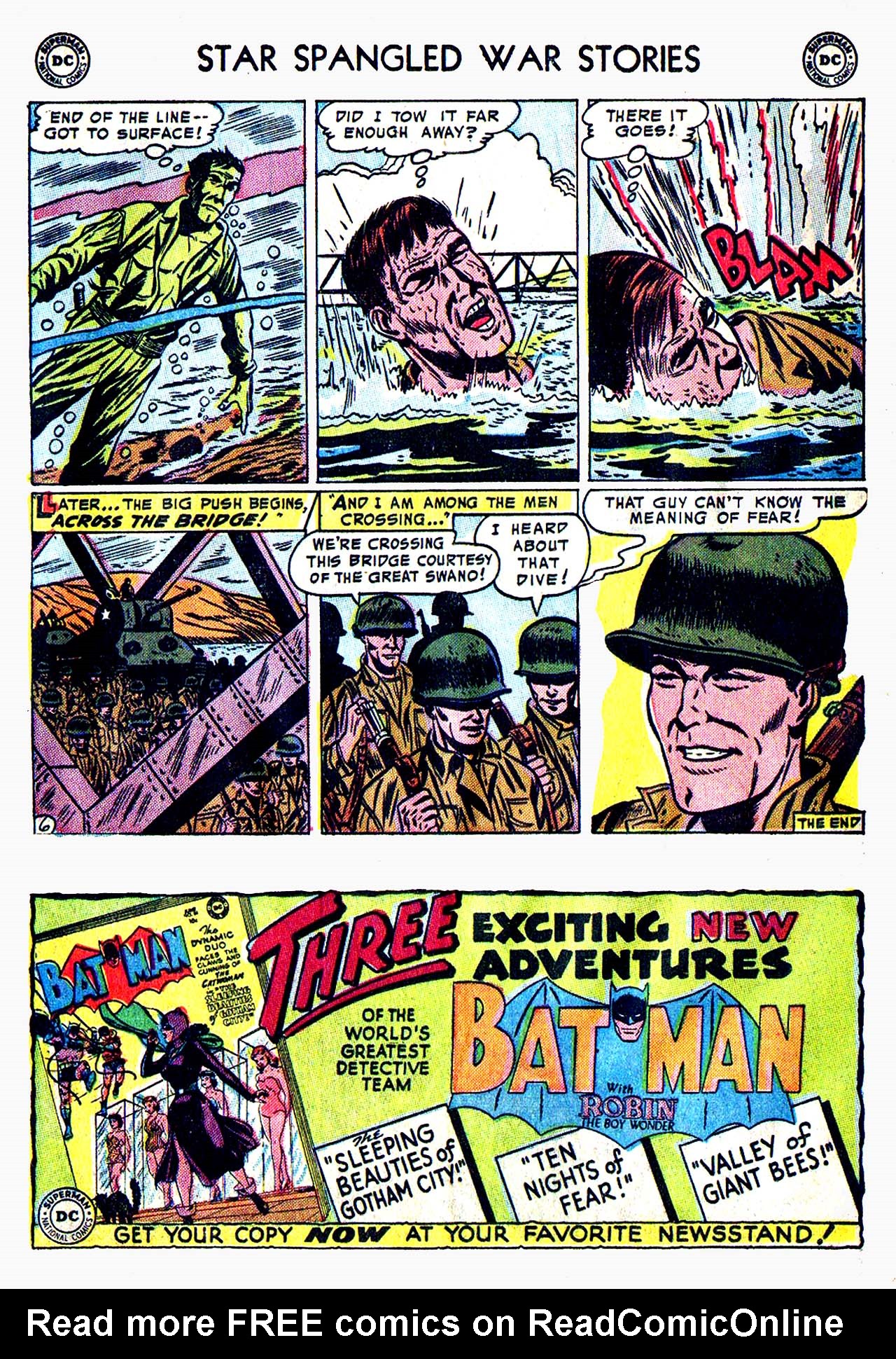 Read online Star Spangled War Stories (1952) comic -  Issue #22 - 23
