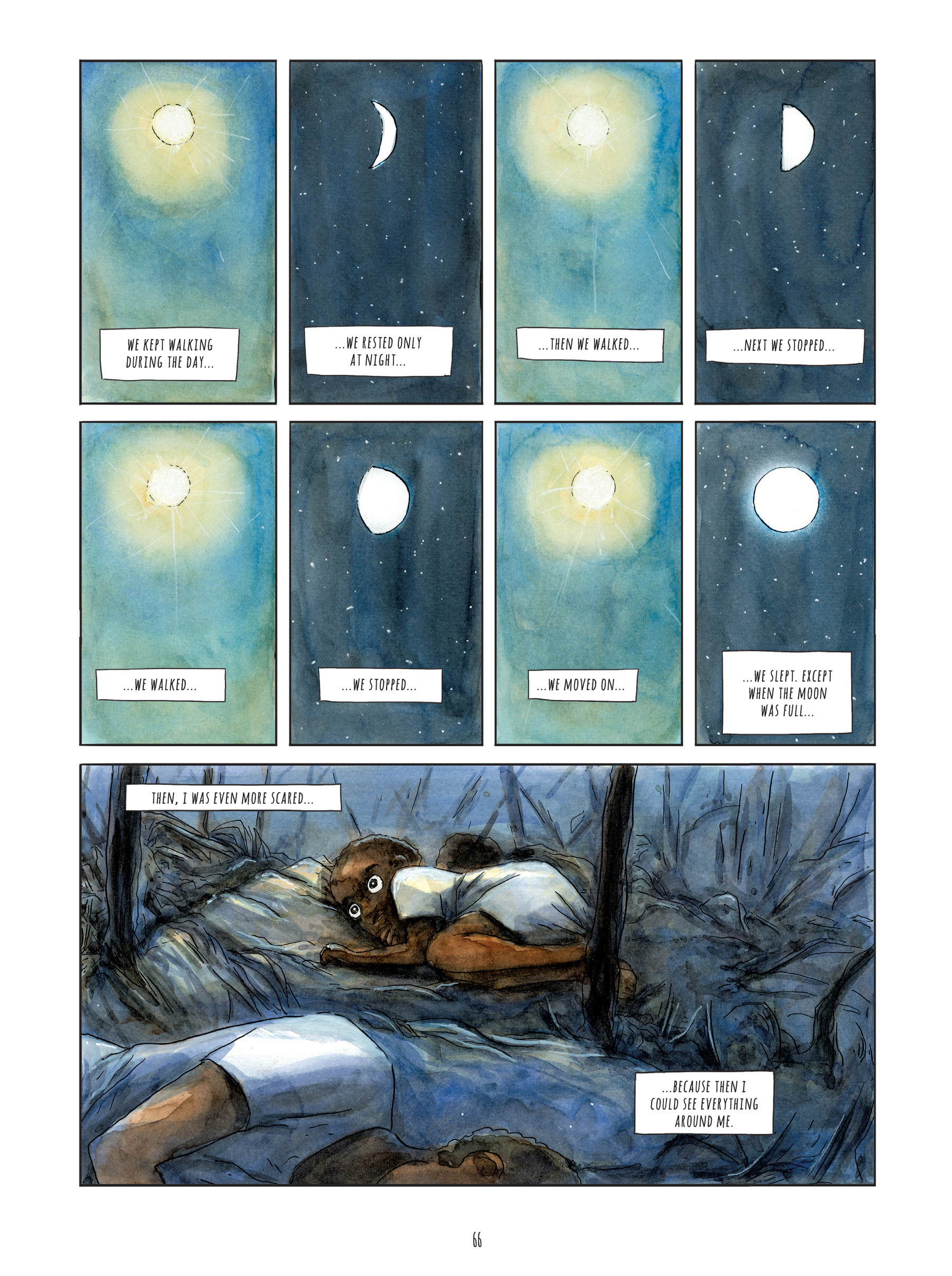 Read online Alice on the Run: One Child's Journey Through the Rwandan Civil War comic -  Issue # TPB - 65