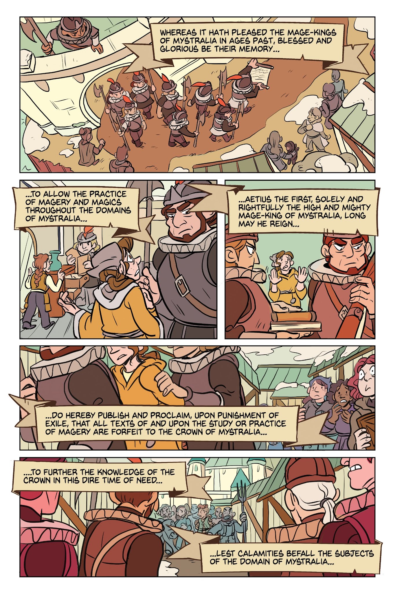 Read online Mages of Mystralia comic -  Issue # TPB - 25