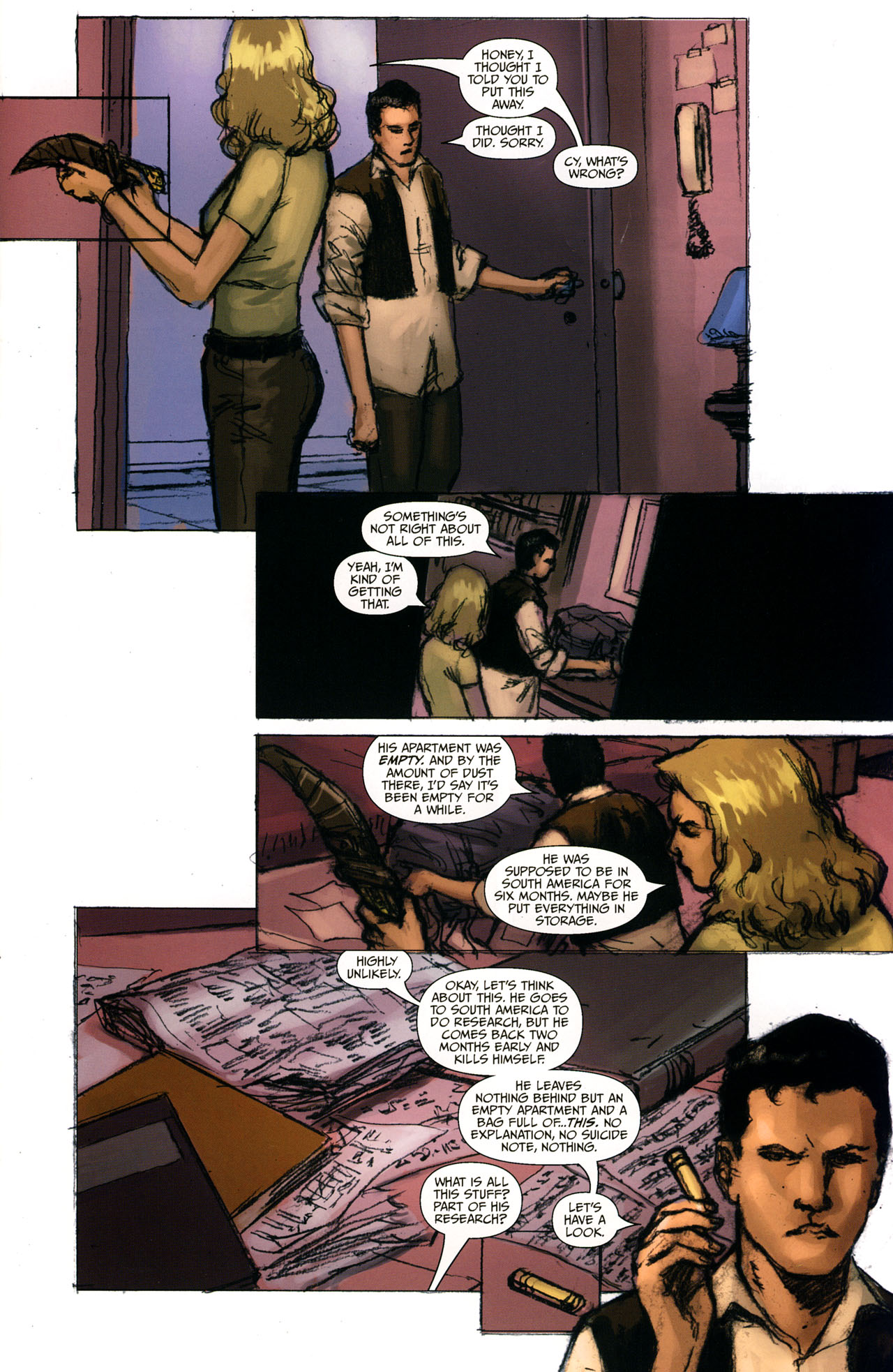 Read online Fall of Cthulhu comic -  Issue #1 - 12