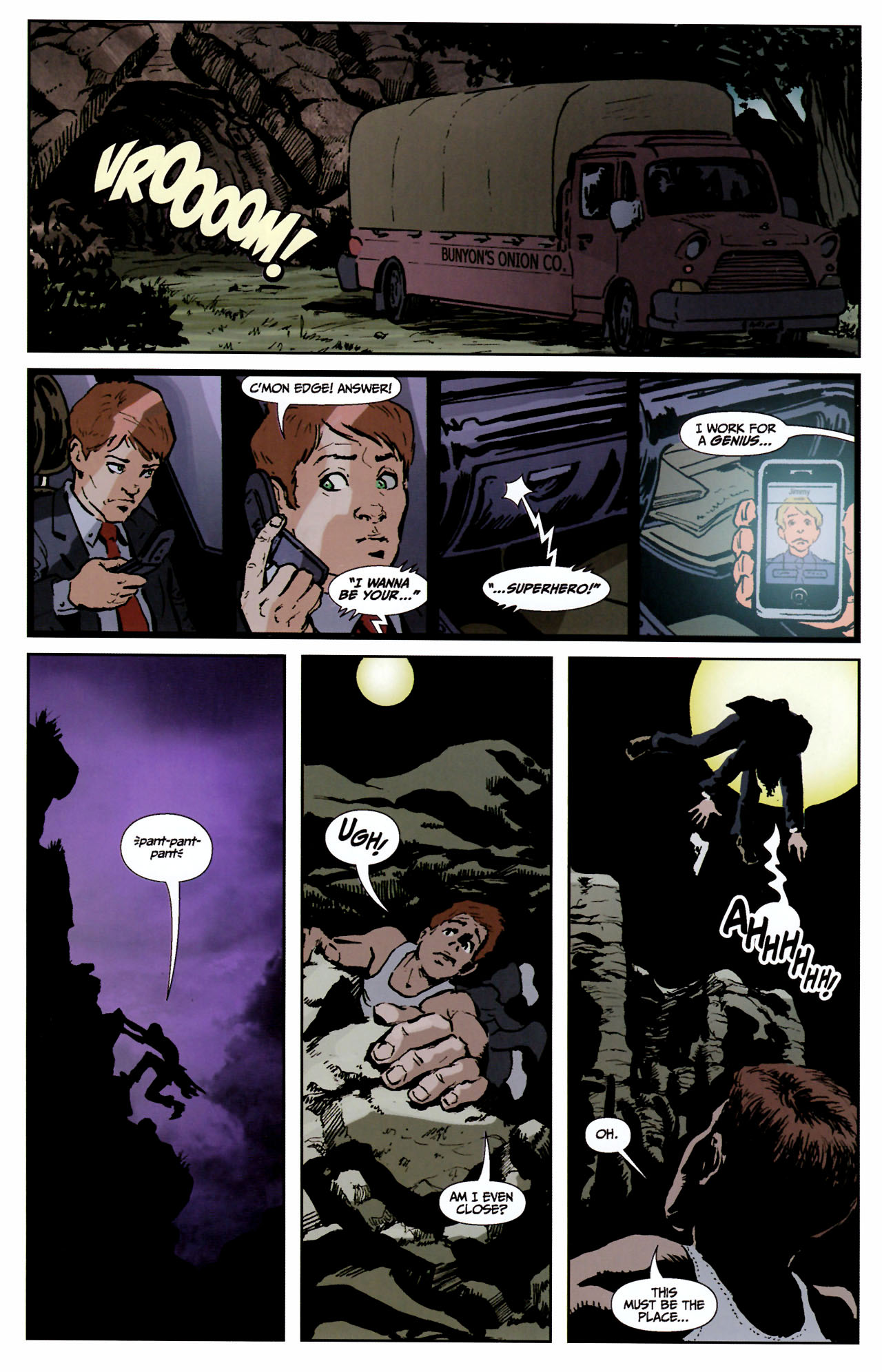 Read online Caped comic -  Issue #1 - 22