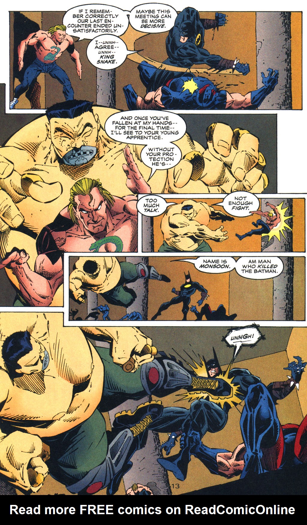 Read online Batman/Wildcat comic -  Issue #3 - 13