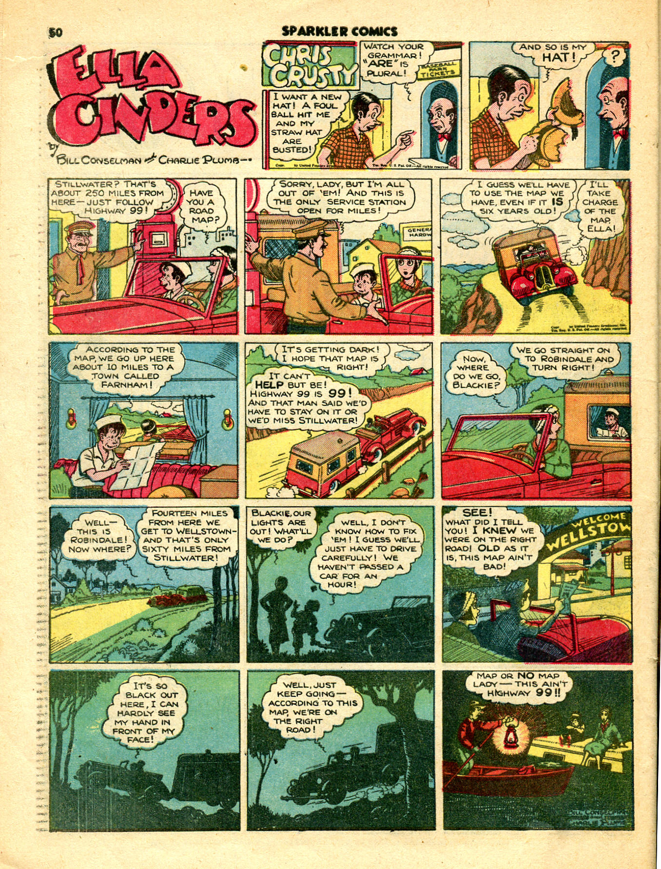 Read online Sparkler Comics comic -  Issue #7 - 44