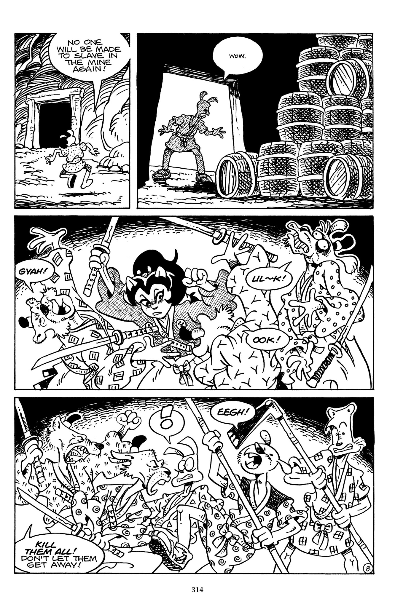 Read online The Usagi Yojimbo Saga comic -  Issue # TPB 5 - 310