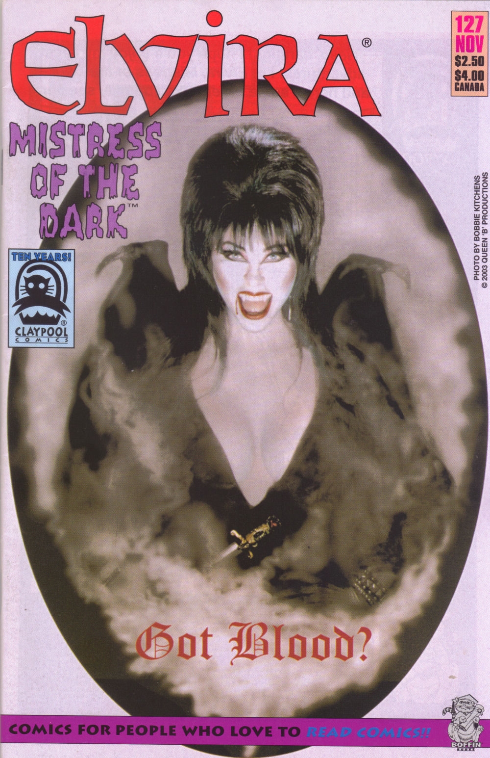 Read online Elvira, Mistress of the Dark comic -  Issue #127 - 1