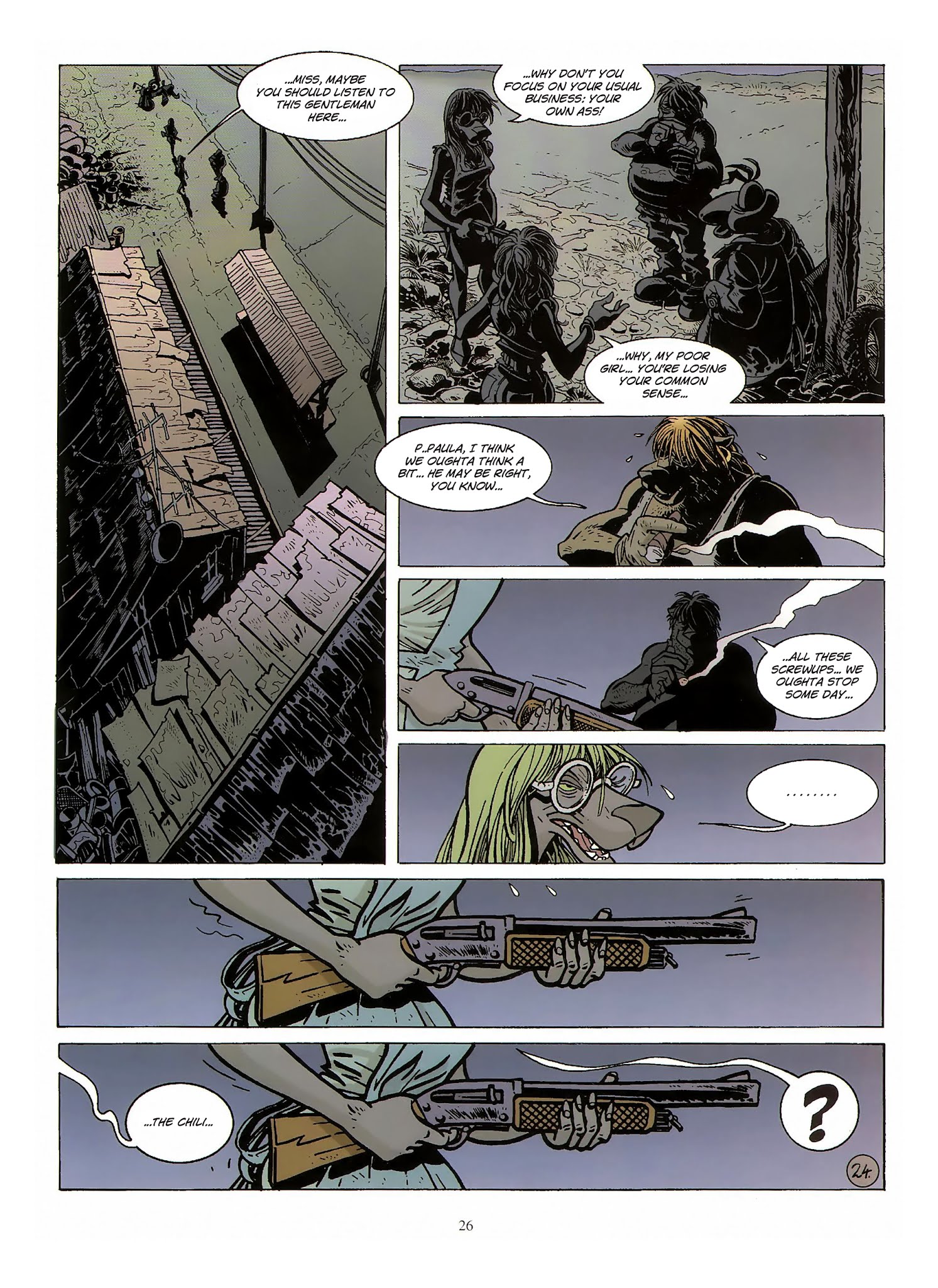 Read online Une enquête de l'inspecteur Canardo comic -  Issue #10 - 27