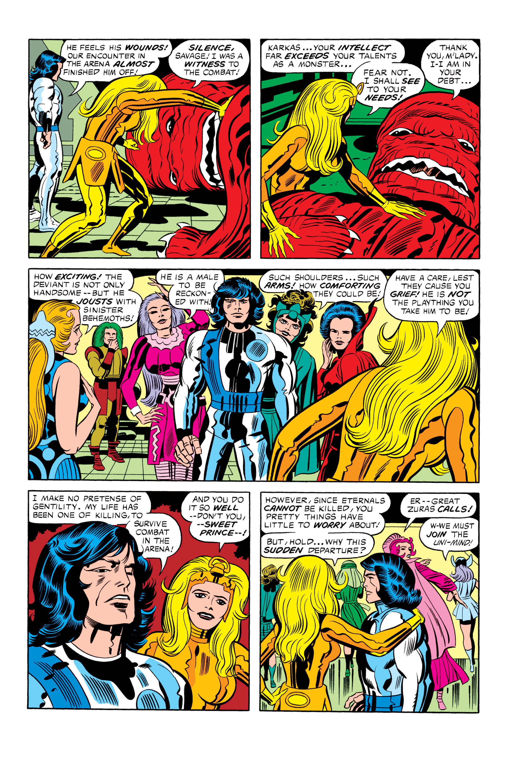 Read online The Eternals by Jack Kirby: The Complete Collection comic -  Issue # TPB (Part 2) - 98