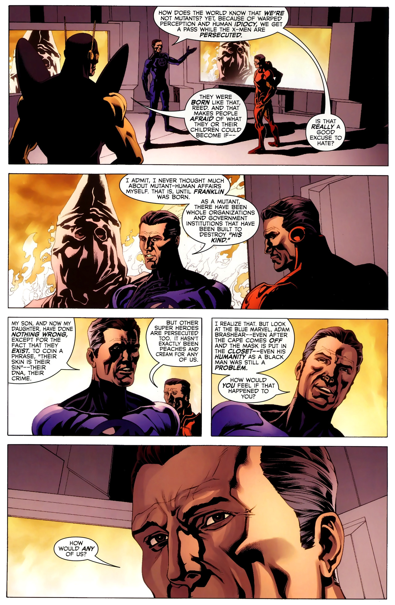 Read online Adam: Legend of the Blue Marvel comic -  Issue #4 - 9