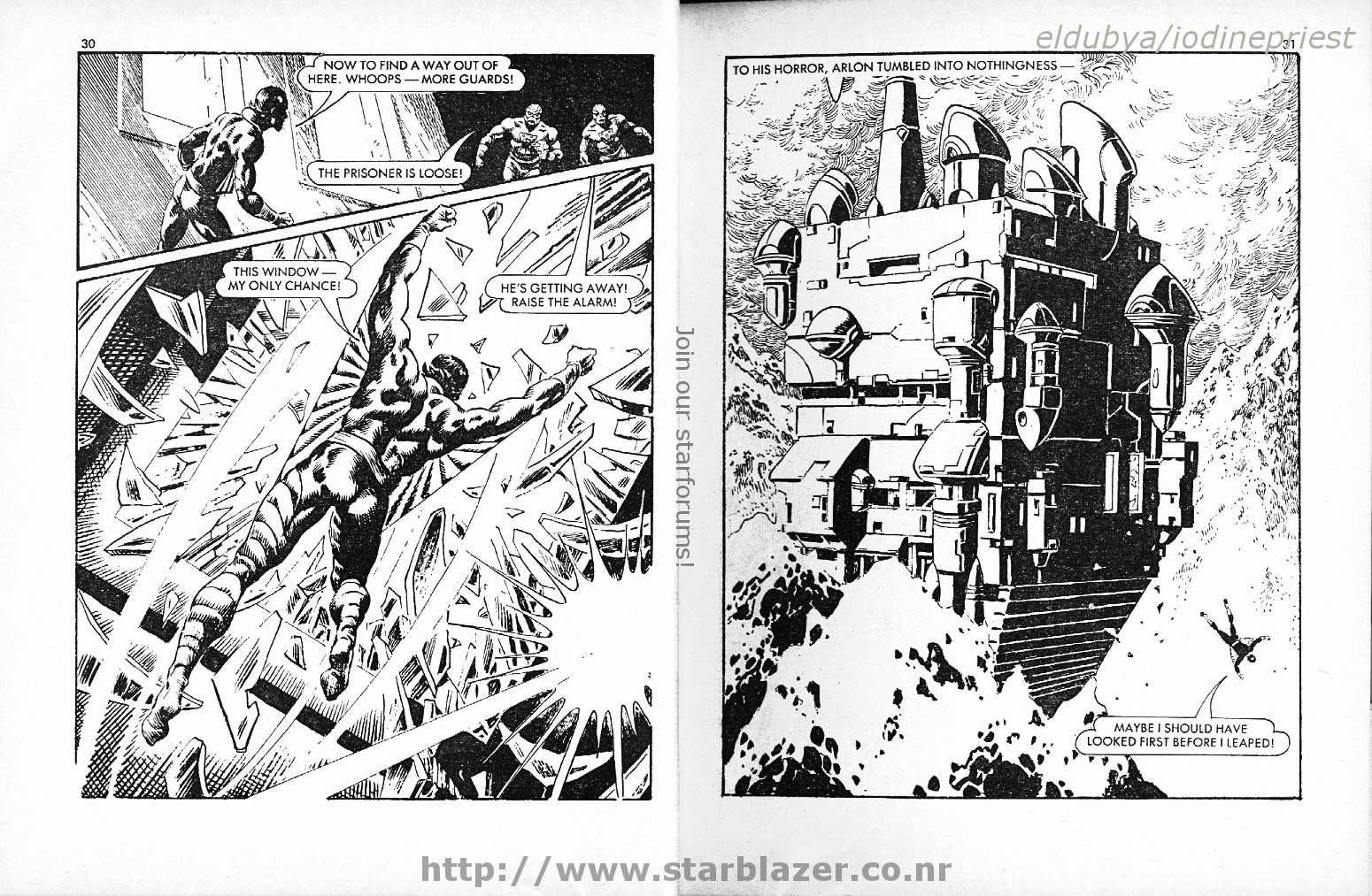 Read online Starblazer comic -  Issue #149 - 17