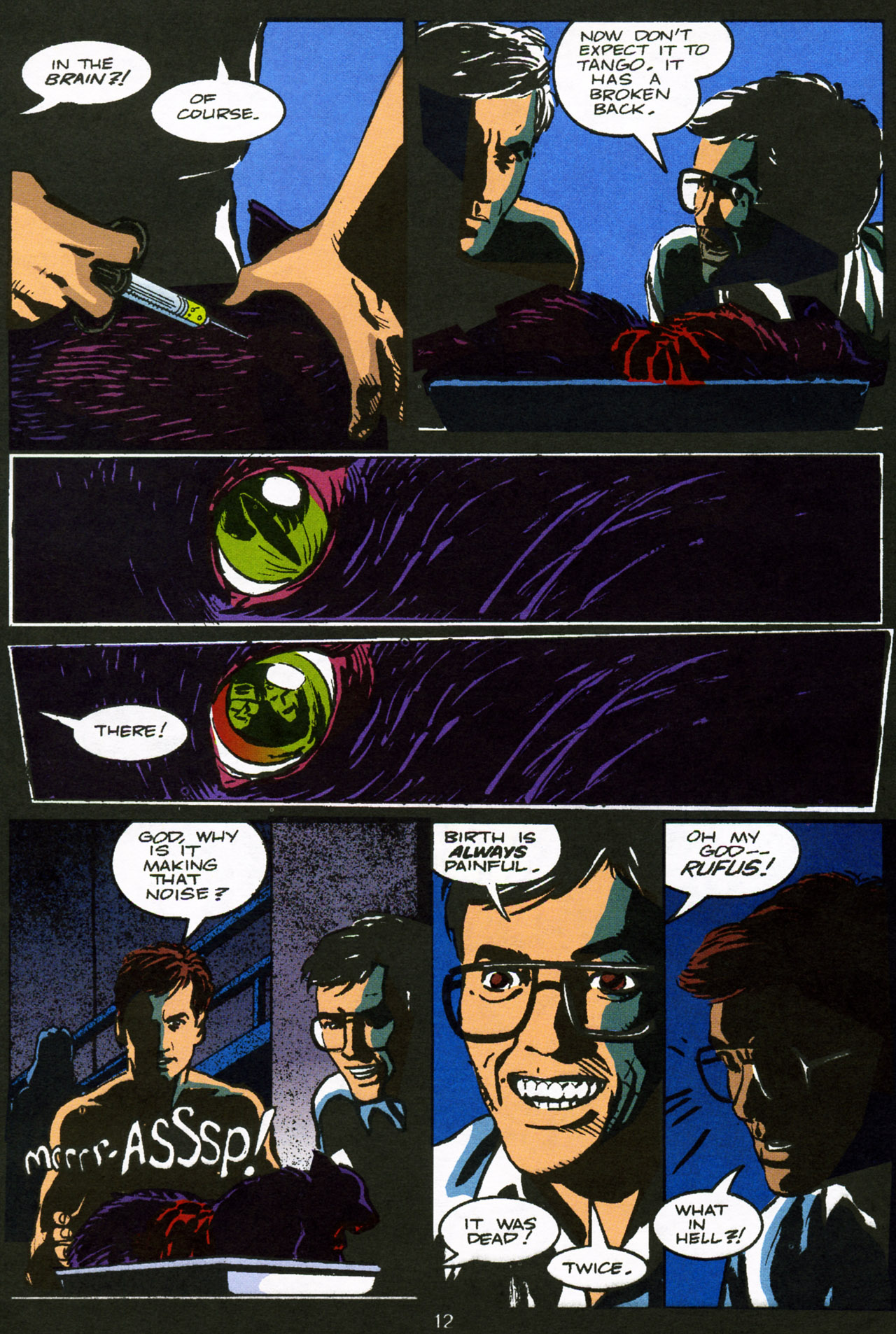 Read online Re-Animator (1991) comic -  Issue #2 - 14
