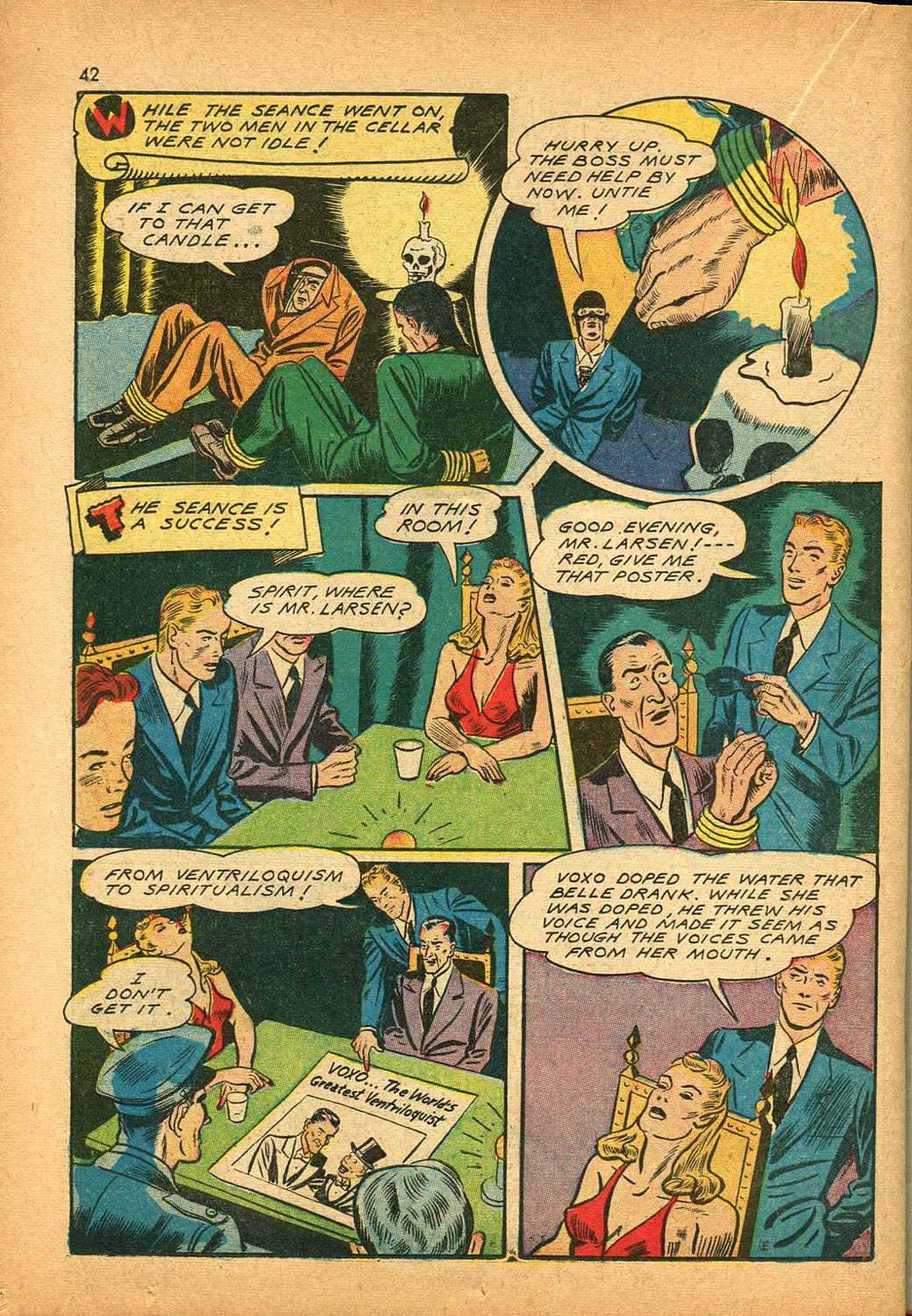 Read online Super-Magician Comics comic -  Issue #9 - 41