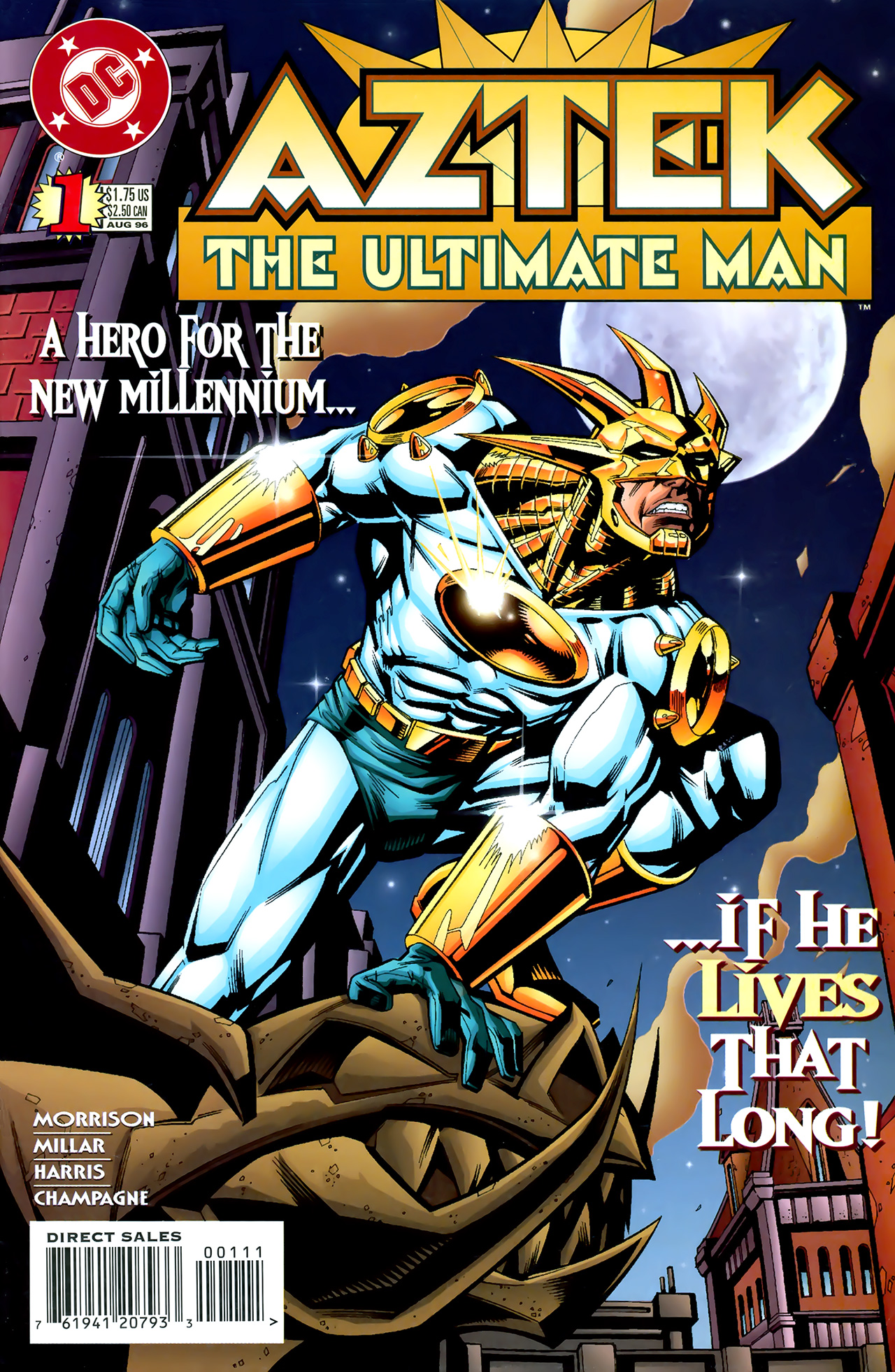 Read online Aztek: The Ultimate Man comic -  Issue #1 - 1