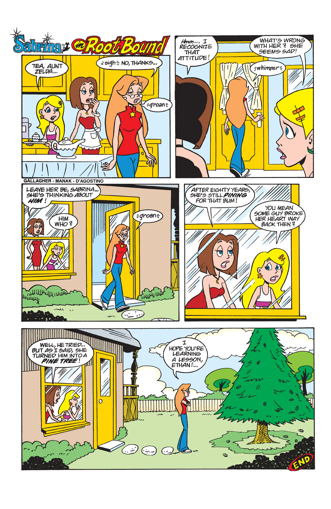 Read online Sabrina the Teenage Witch (2000) comic -  Issue #9 - 8