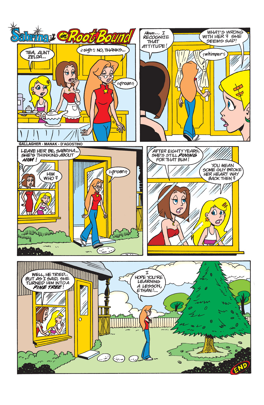 Read online Sabrina the Teenage Witch (2000) comic -  Issue #9 - 8