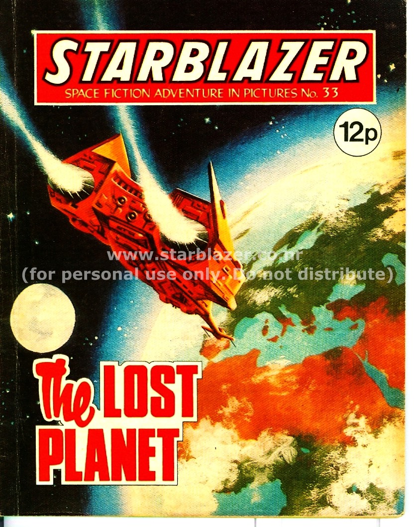 Read online Starblazer comic -  Issue #33 - 2