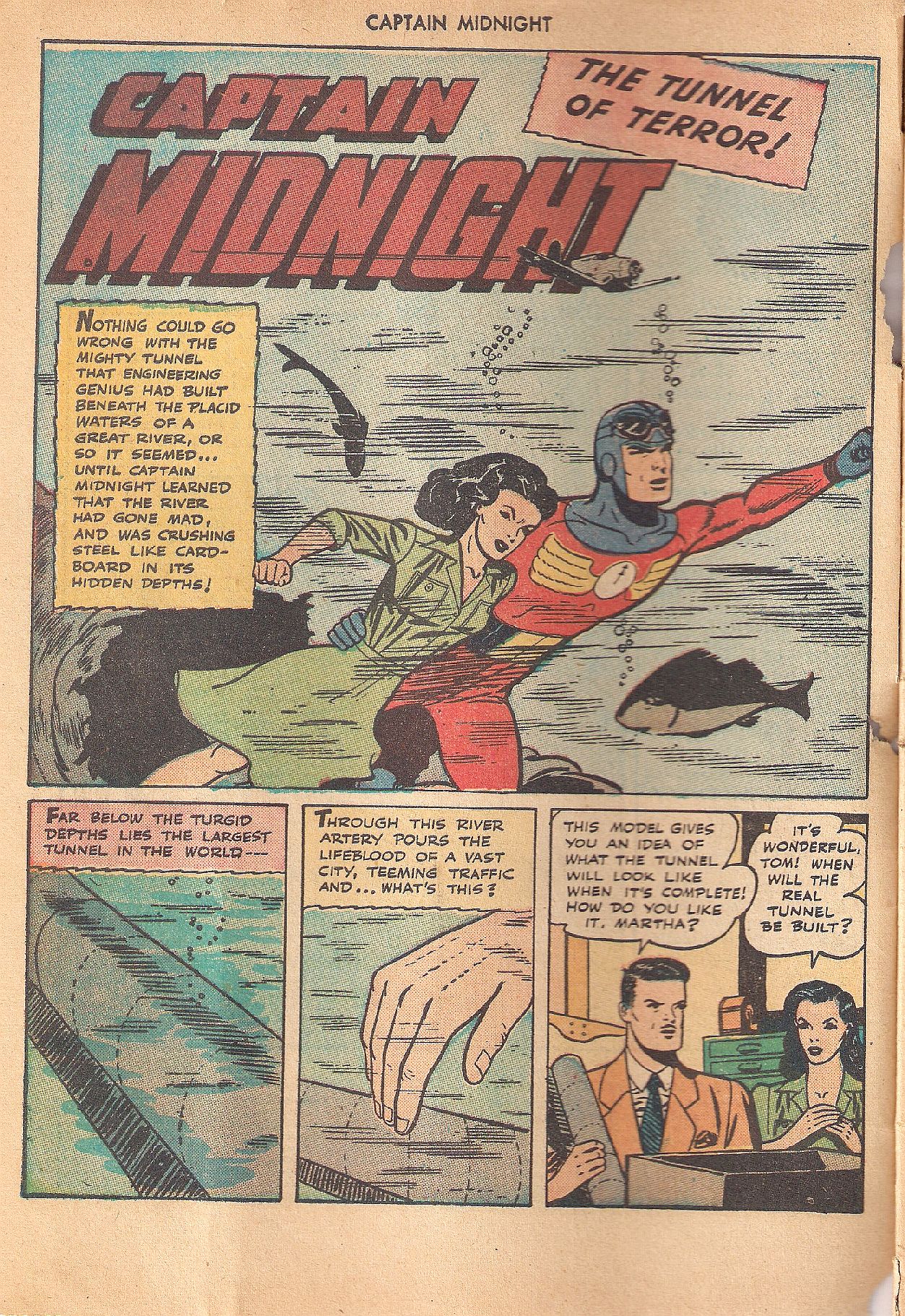 Read online Captain Midnight (1942) comic -  Issue #39 - 3