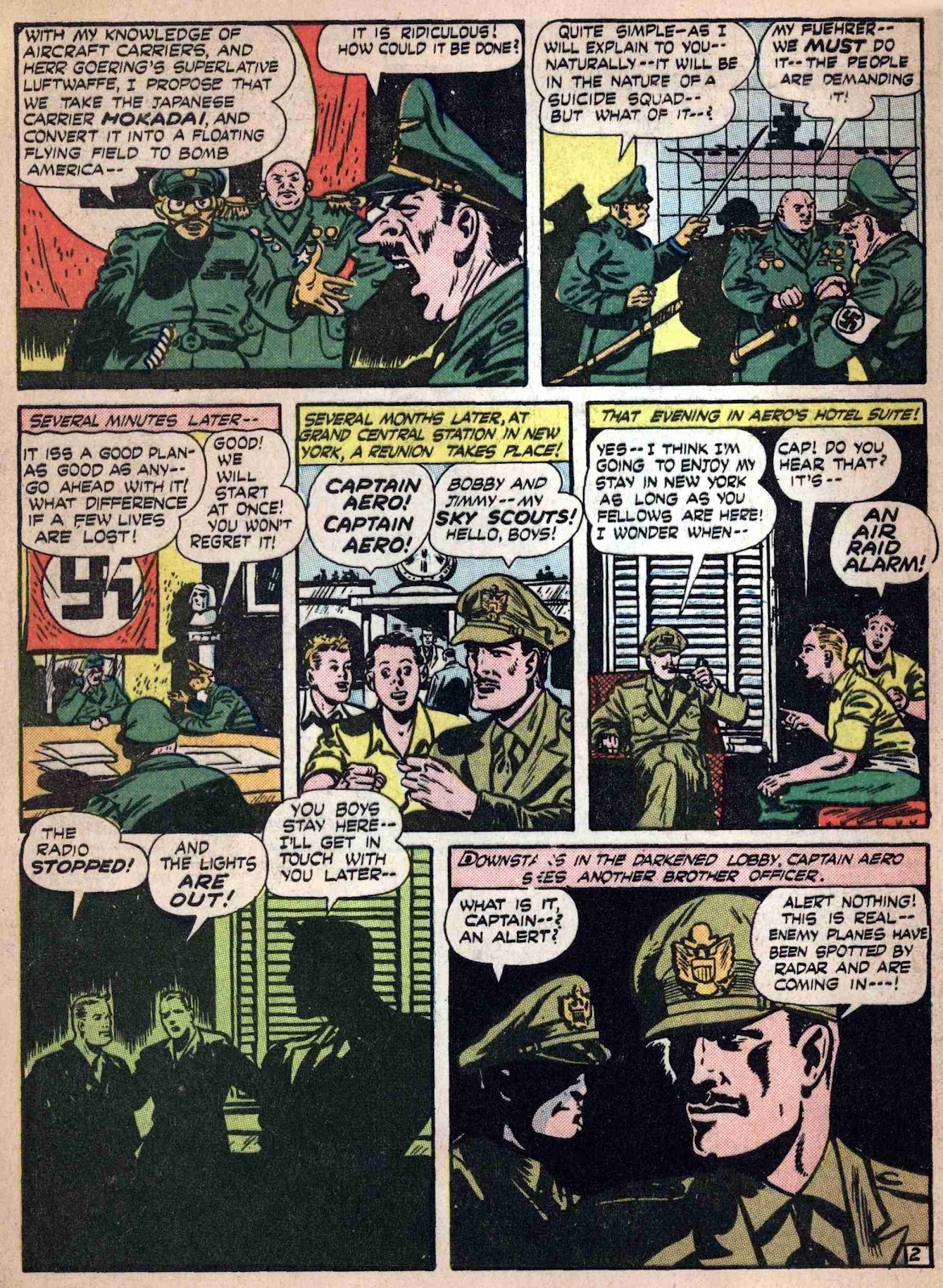 Captain Aero Comics issue 22 - Page 4