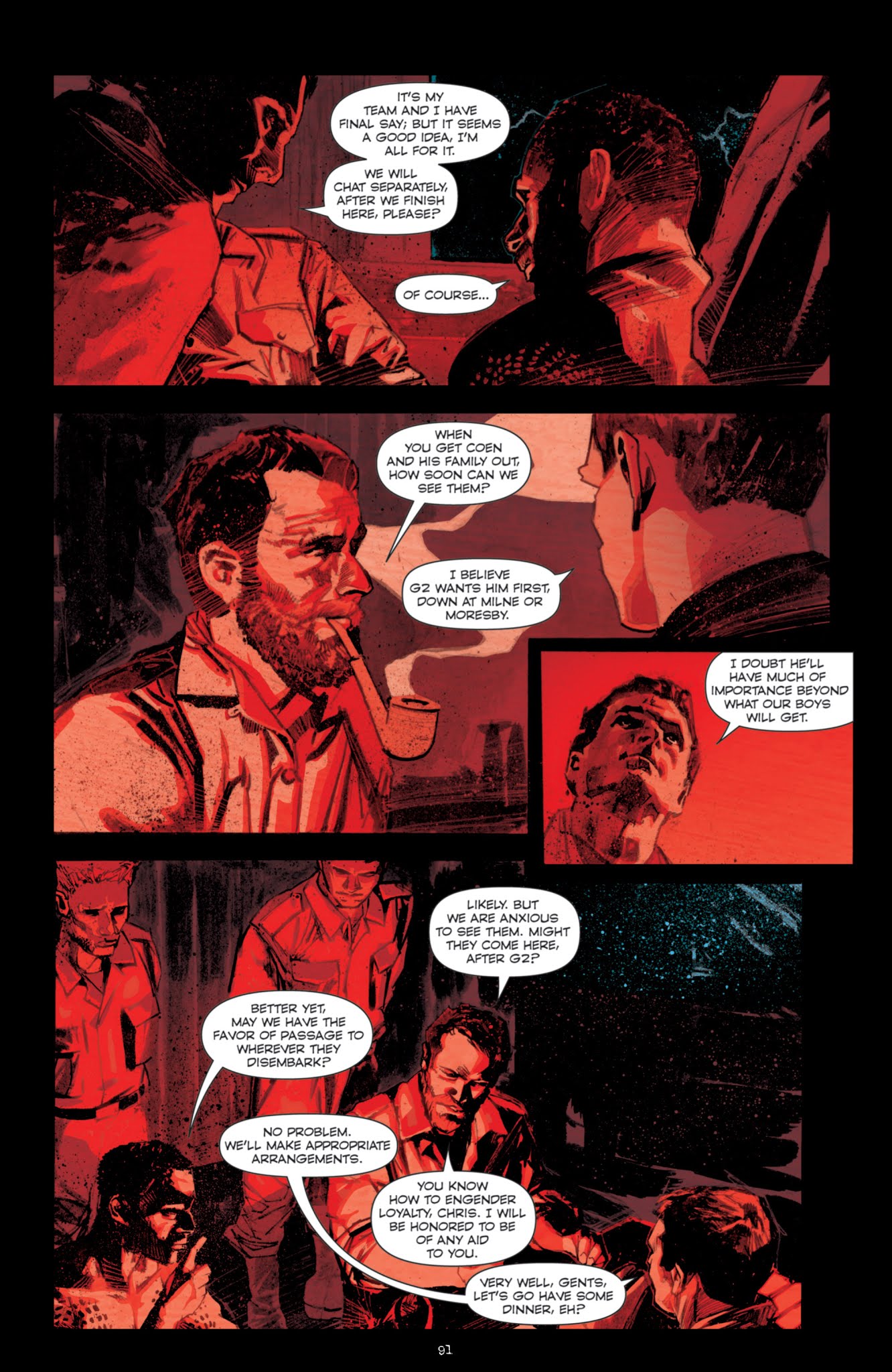 Read online Fever Ridge: A Tale of MacArthur's Jungle War comic -  Issue # _TPB - 83