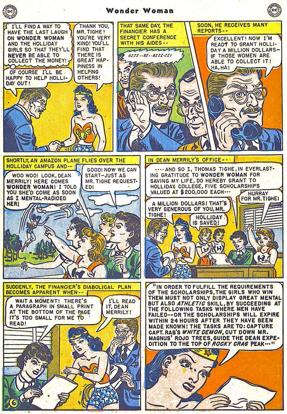 Read online Wonder Woman (1942) comic -  Issue #38 - 42