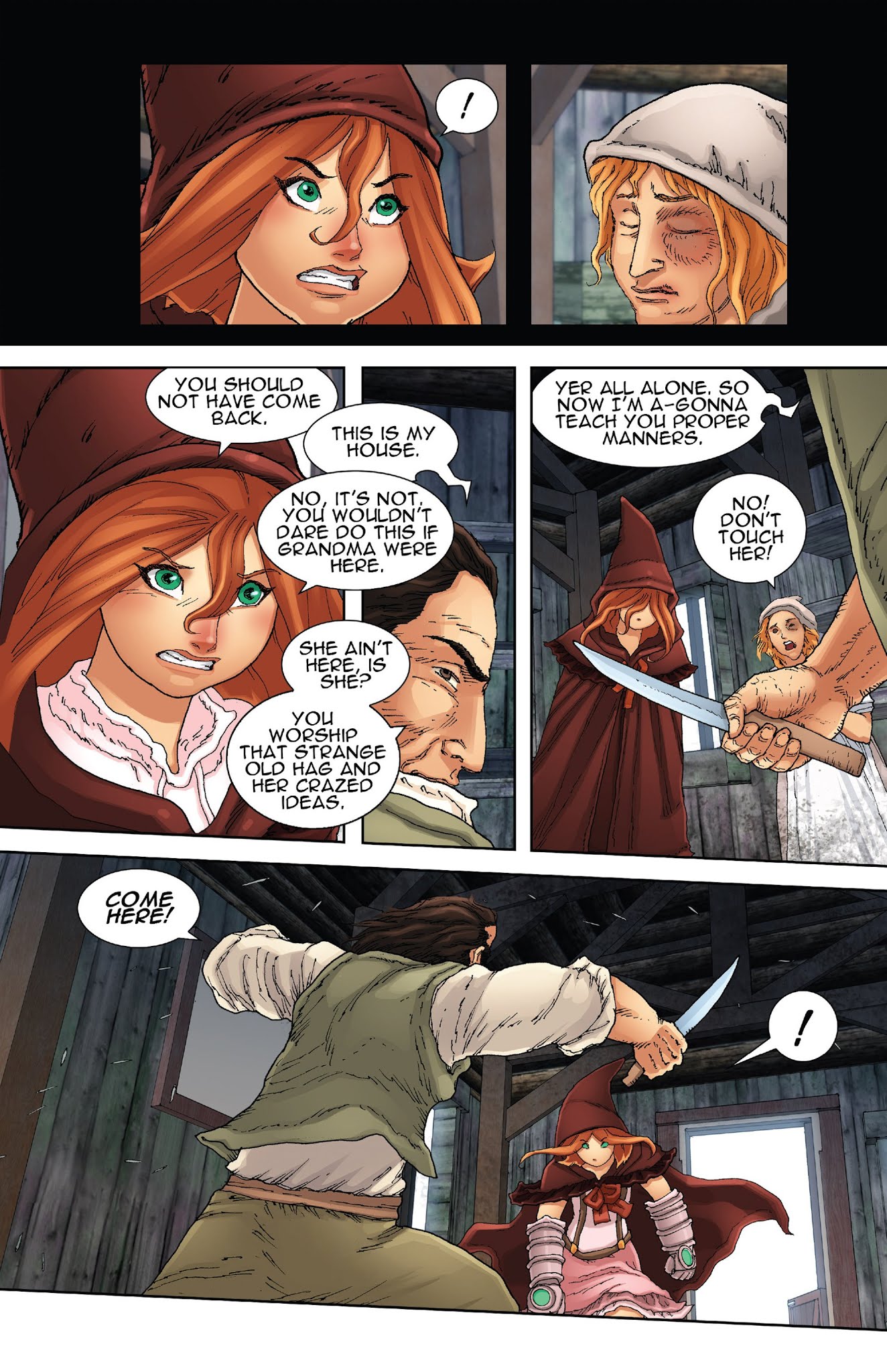 Read online Steampunk Red Riding Hood comic -  Issue # Full - 17
