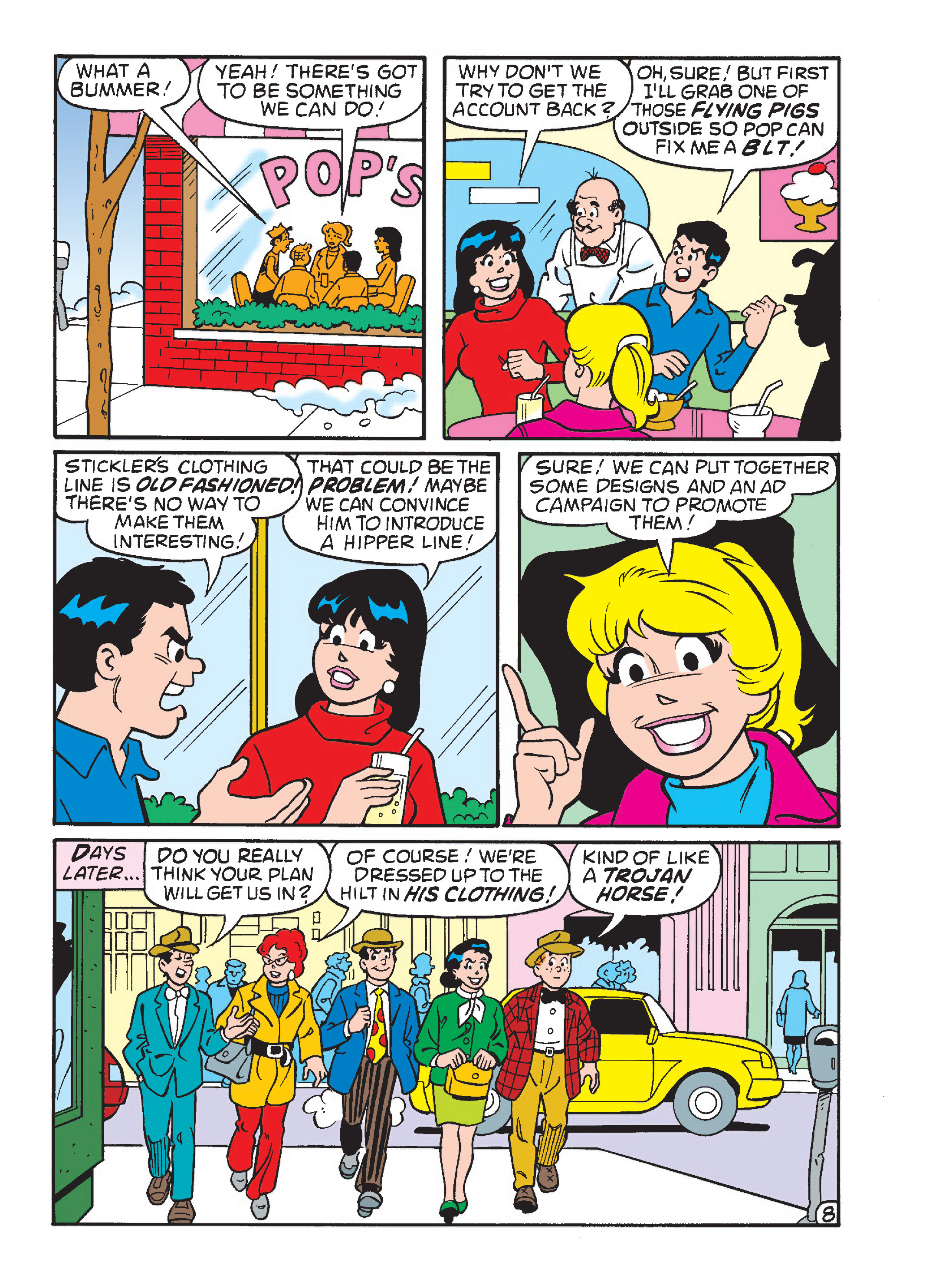 Read online Archie's Funhouse Double Digest comic -  Issue #23 - 100