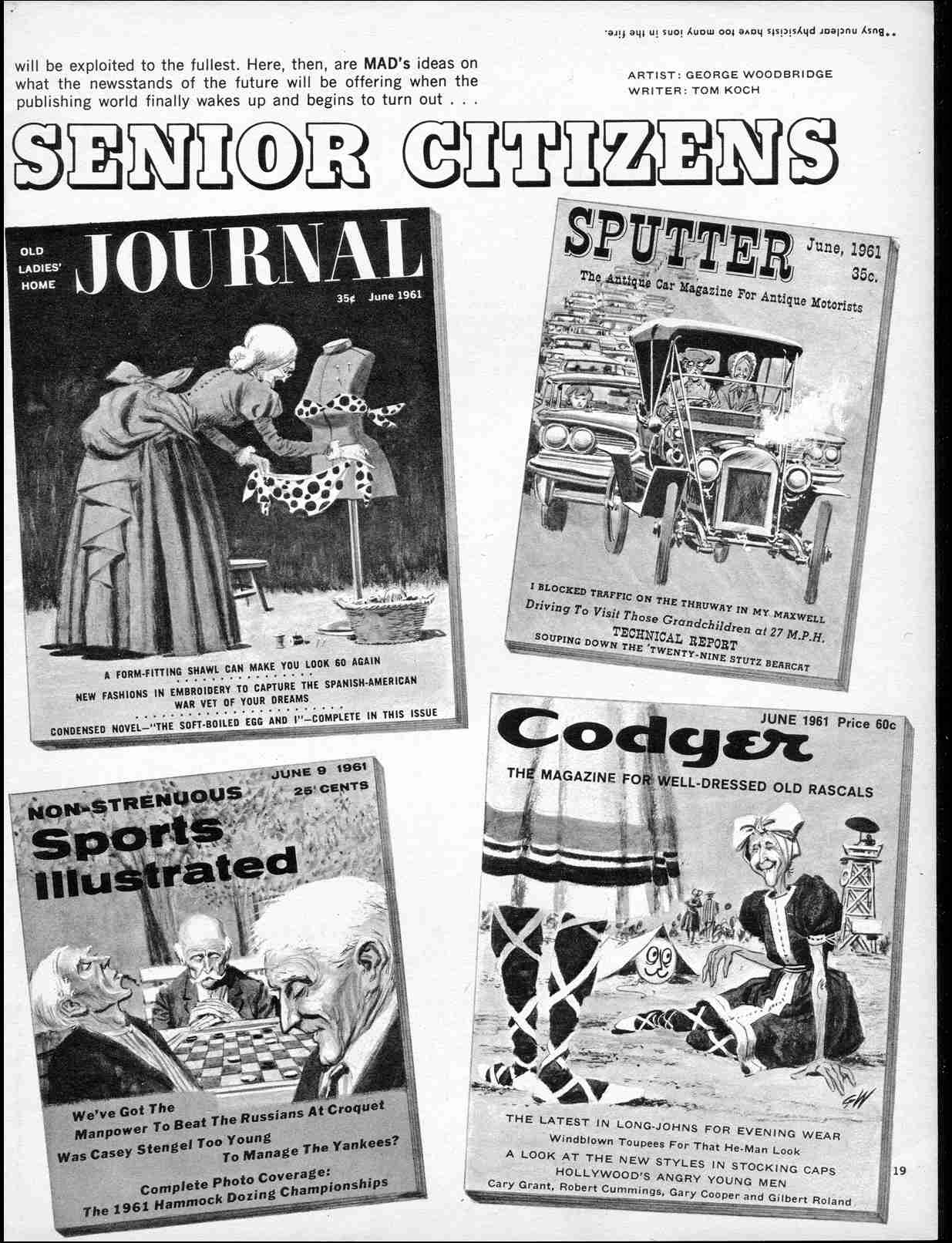 Read online MAD comic -  Issue #63 - 21