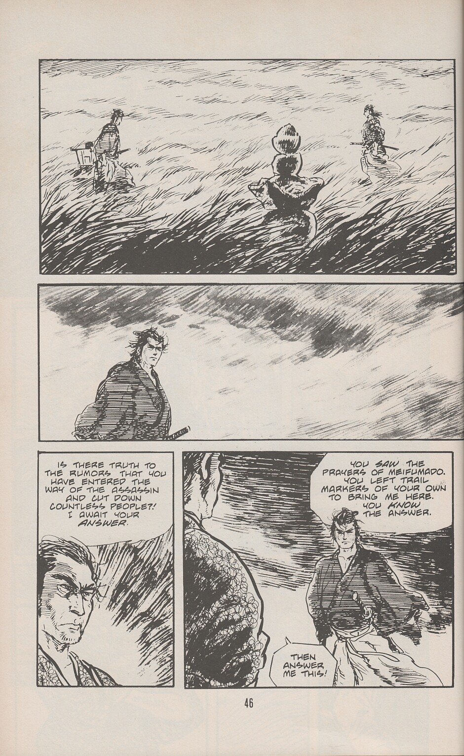 Read online Lone Wolf and Cub comic -  Issue #16 - 54