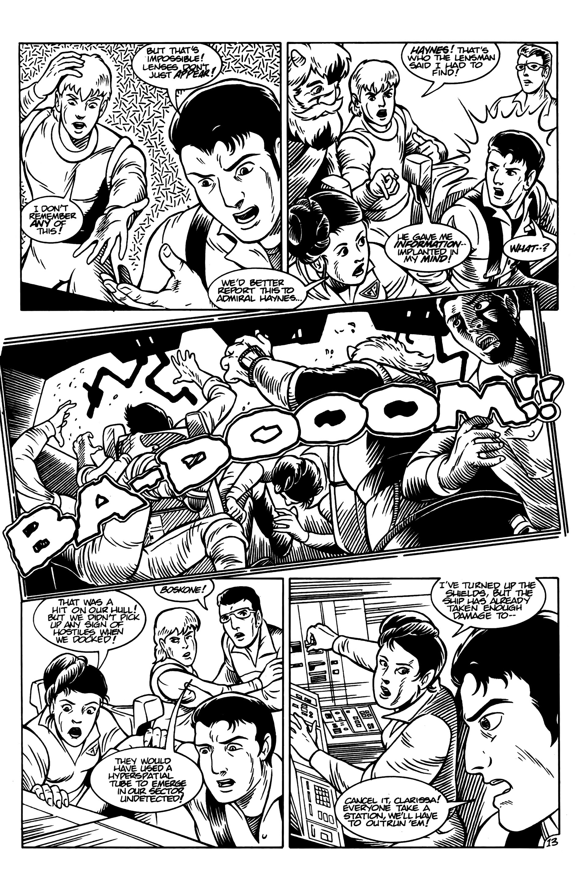 Read online Lensman: The Secret of the Lens comic -  Issue #3 - 15