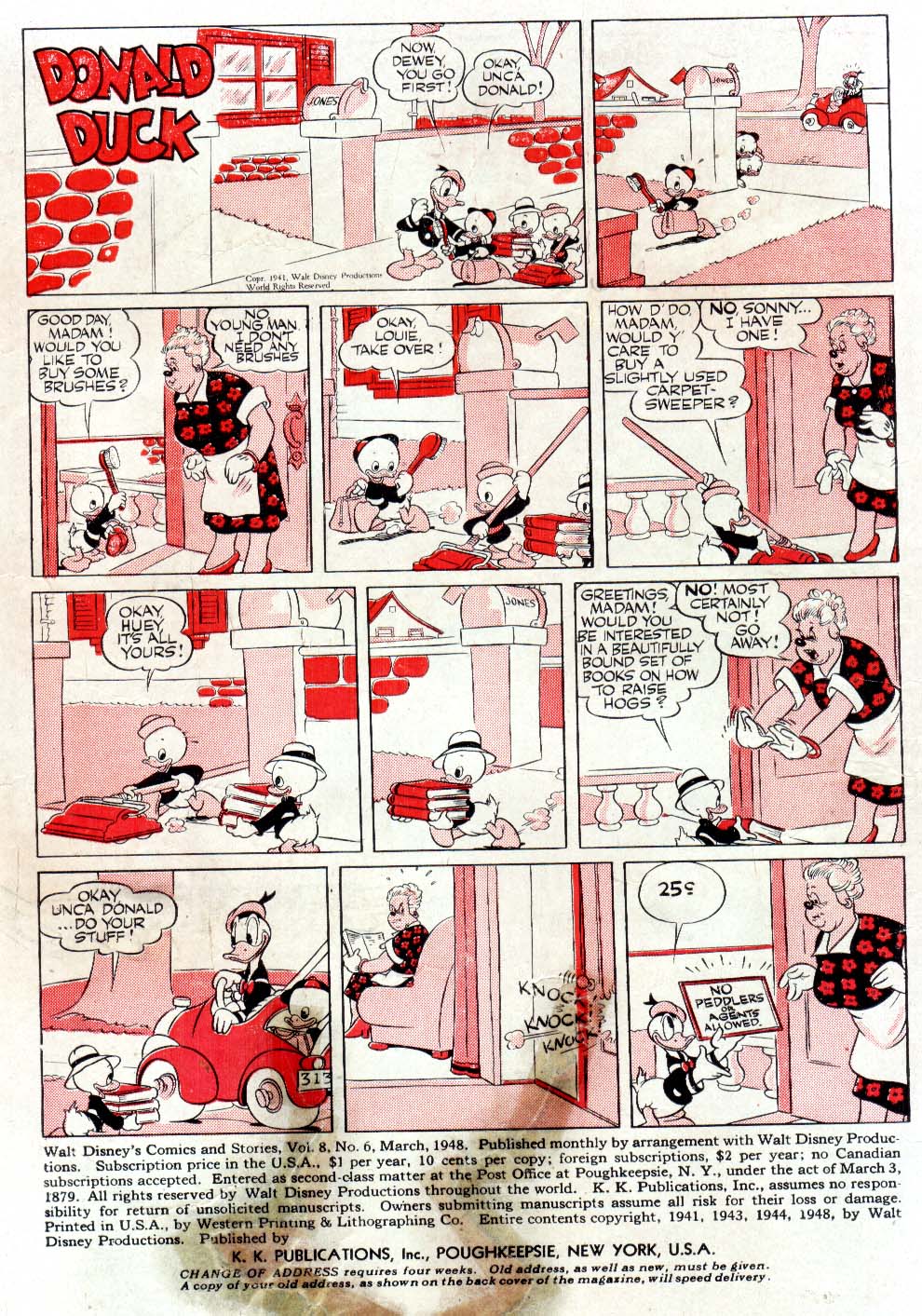 Read online Walt Disney's Comics and Stories comic -  Issue #90 - 2