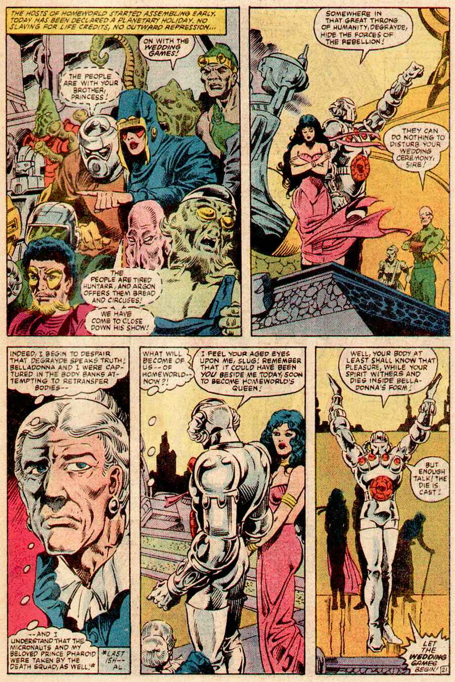 Read online Micronauts (1979) comic -  Issue #49 - 20