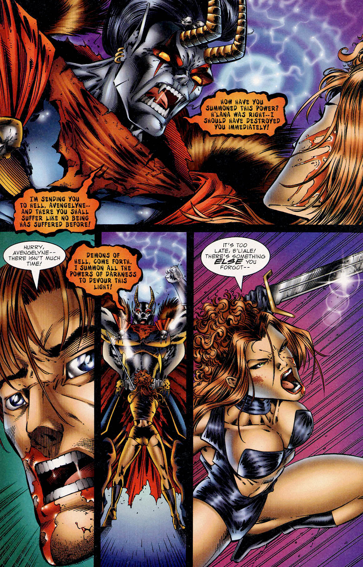 Read online Avengelyne (1995) comic -  Issue #3 - 21